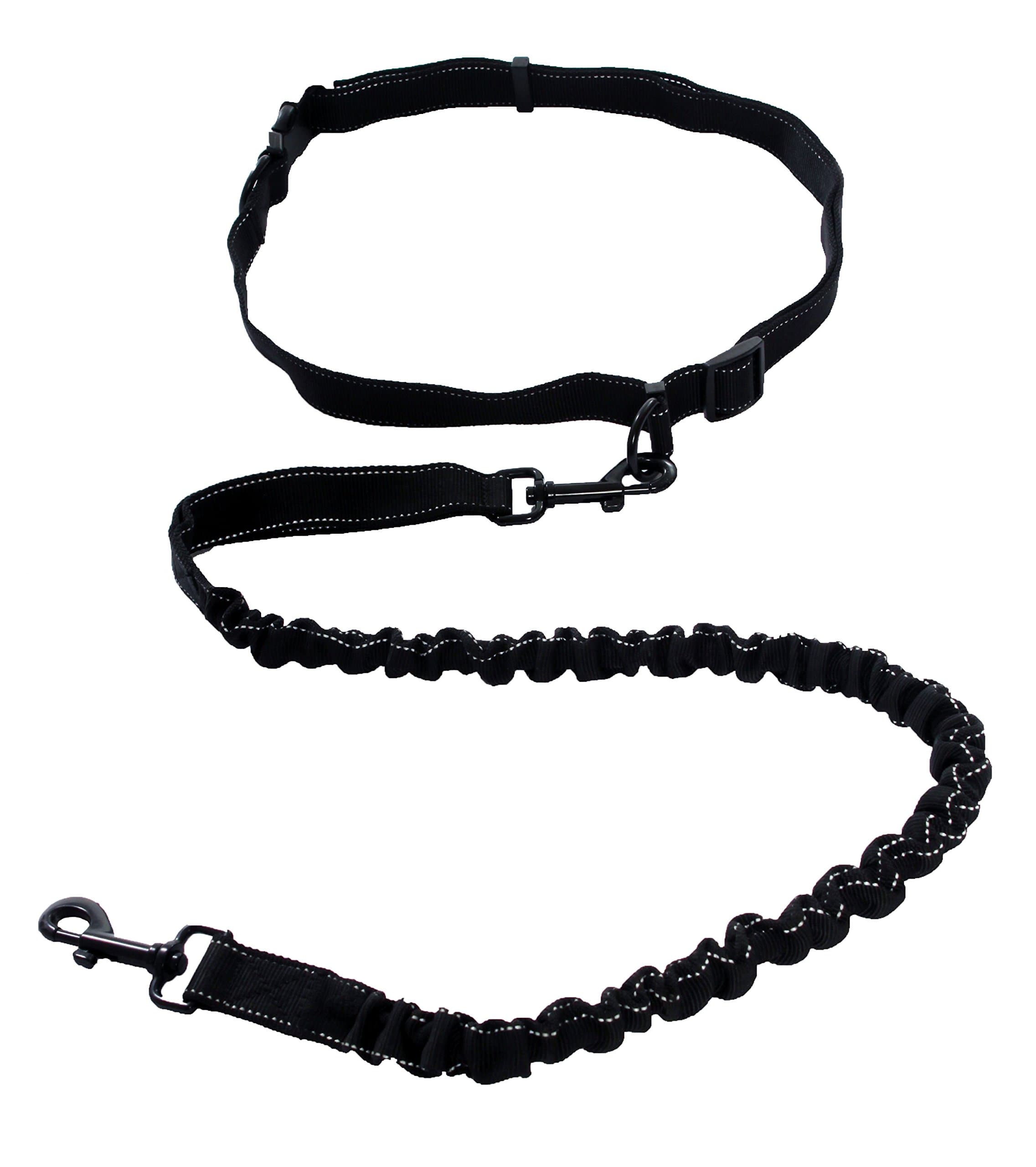 Hands Free Dog Leash - Dog Leash for Runners, Great for Running, Walking and Jogging, Multipurpose Leash, Bungee Action (for Dogs up to 90lbs/41kg)
