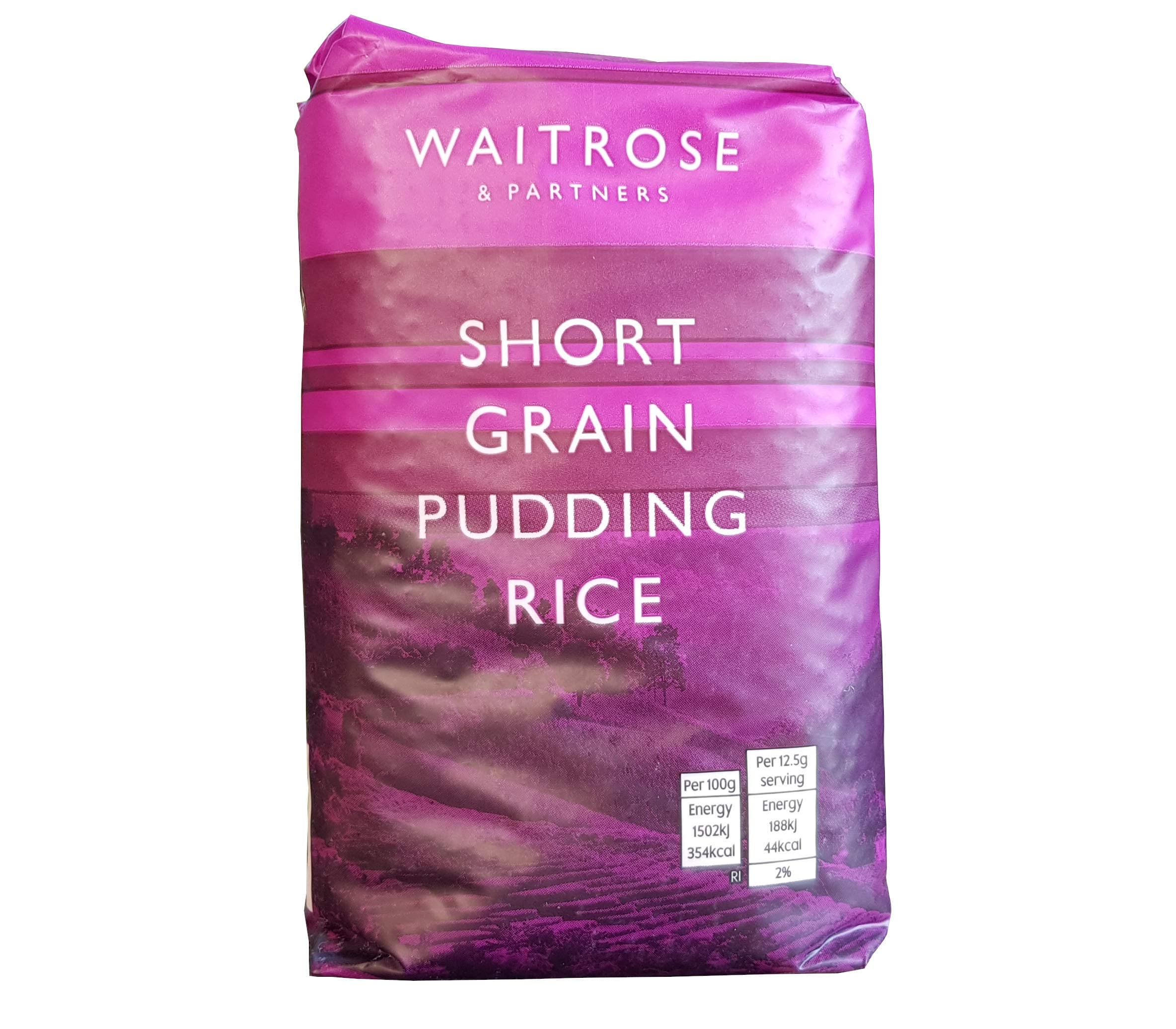 Waitrose Short Grain Pudding Rice (500g)