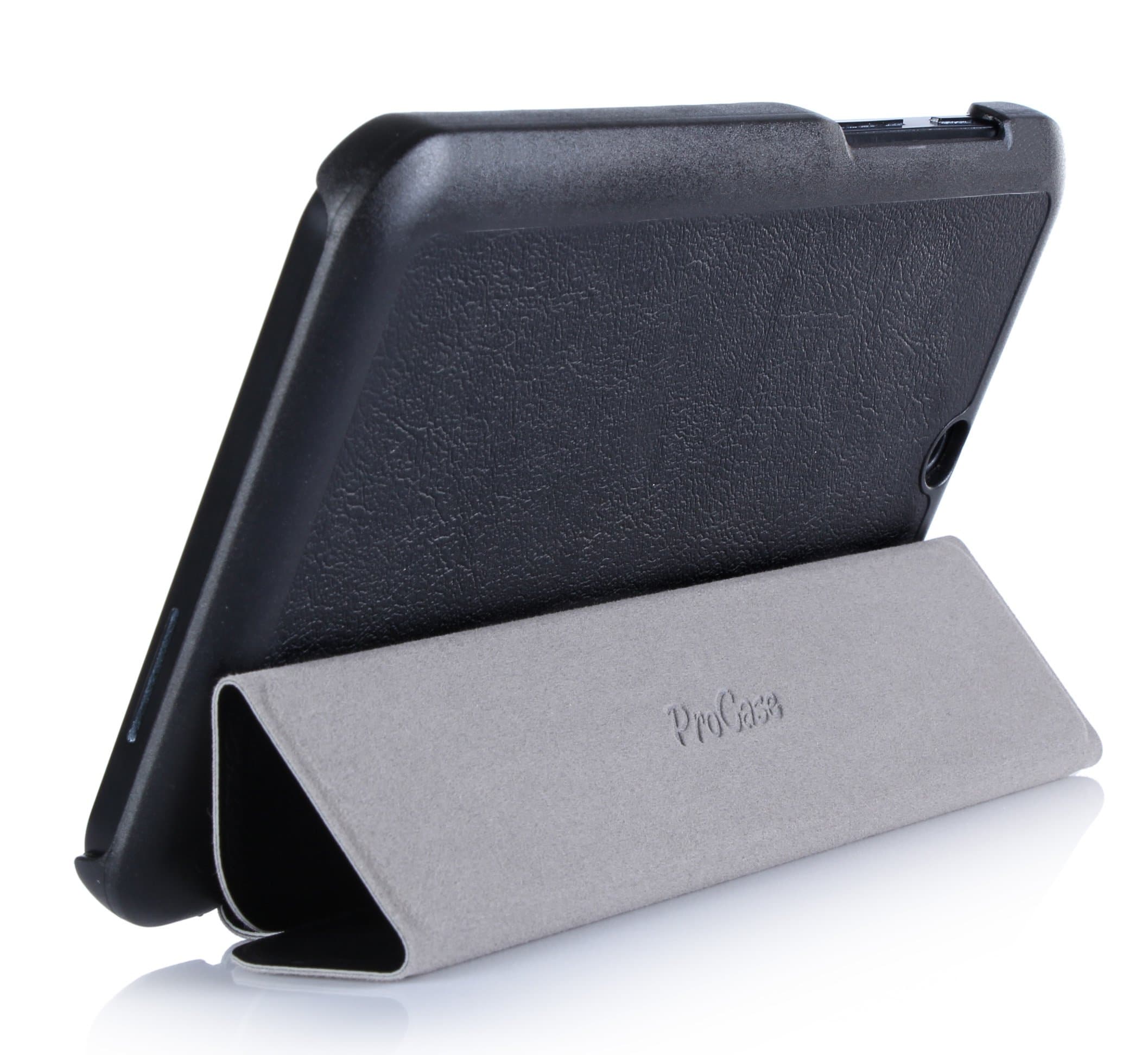 HP Stream 7 Case - ProCase SlimSnug Case for HP Stream 7 Tablet 5701, Ultra Slim and Light, Hard Shell Cover, with Stand, Exclusive for HP Stream 7 (Black)