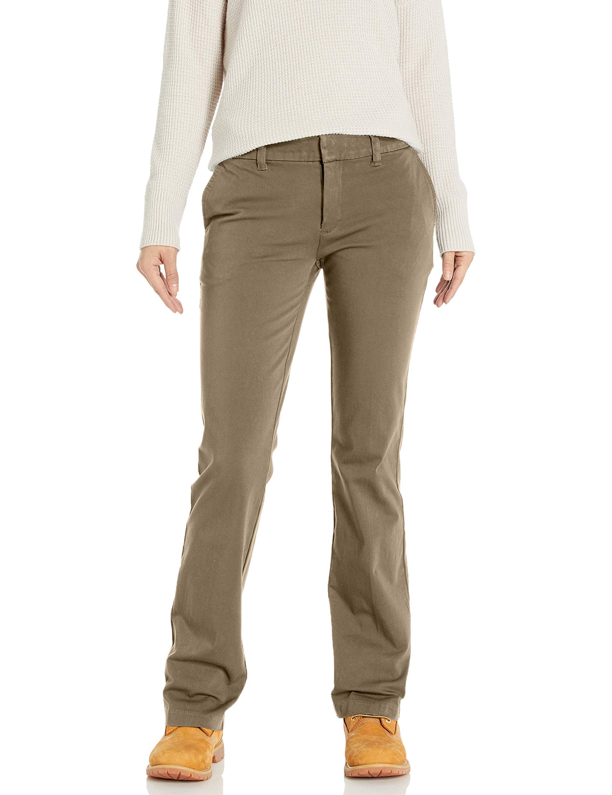 Womens Perfect Shape Bootcut Twill Pant