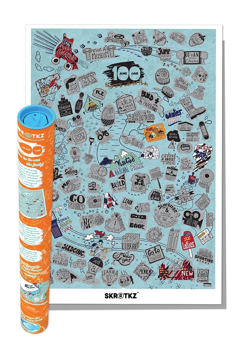 Skratkz 101 'Things to do with the Family' Poster
