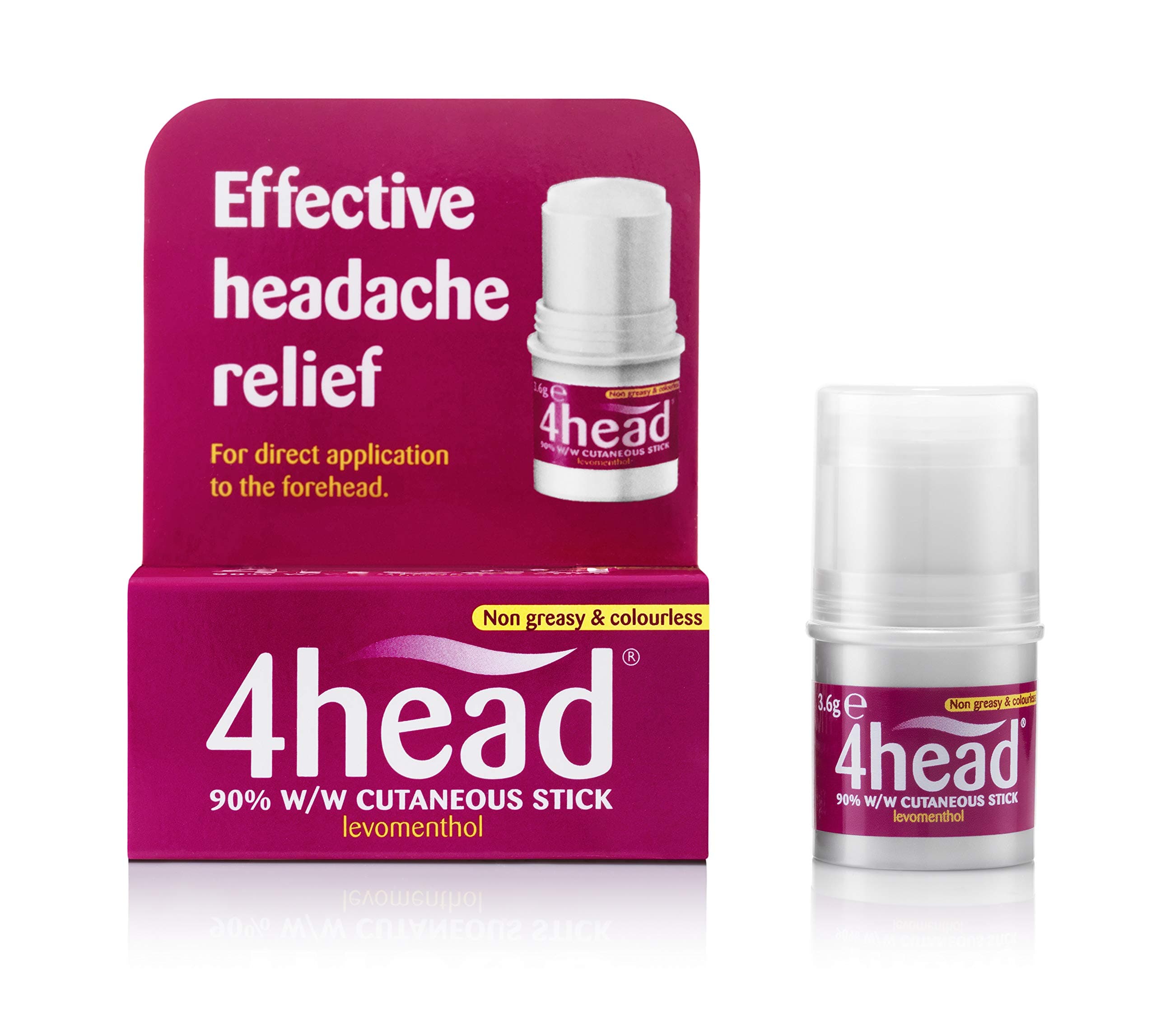 4head Headache & Migraine Relief Stick - 3.6g