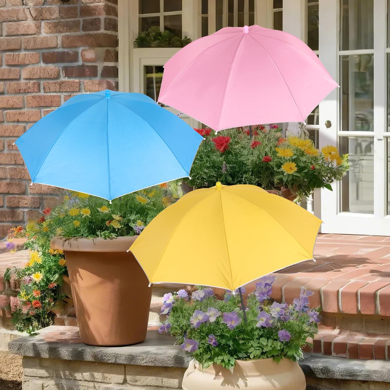 Plant Umbrellas for Outdoor Plants, Garden Umbrella Shade for Potted Plants and Garden Beds, Provide Shade to ‌Defend Plants From Blazing Sun