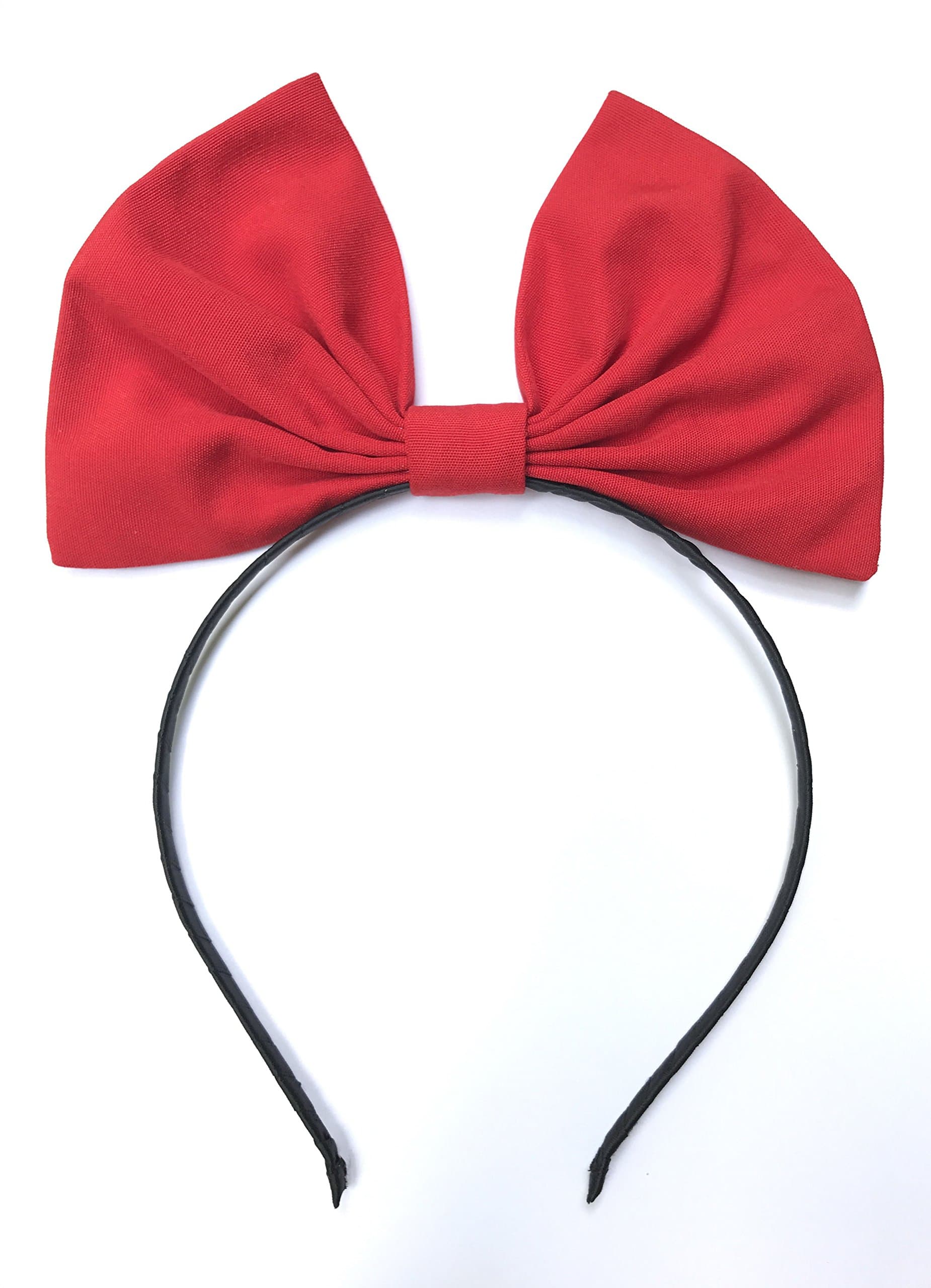 Red Hair Band Bow Headband for Witch Kiki's delivery Service Cosplay