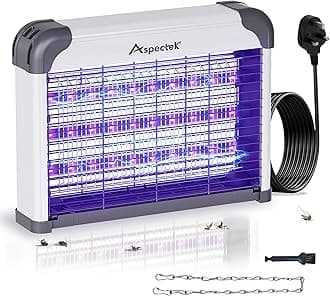 LED Bug Zapper Indoor – High-Voltage Mosquito and Fly Trap, Energy-Efficient Insect Killer with 3 Long-Life LED Lamps, Safe & Durable Bug Light Trap for Home