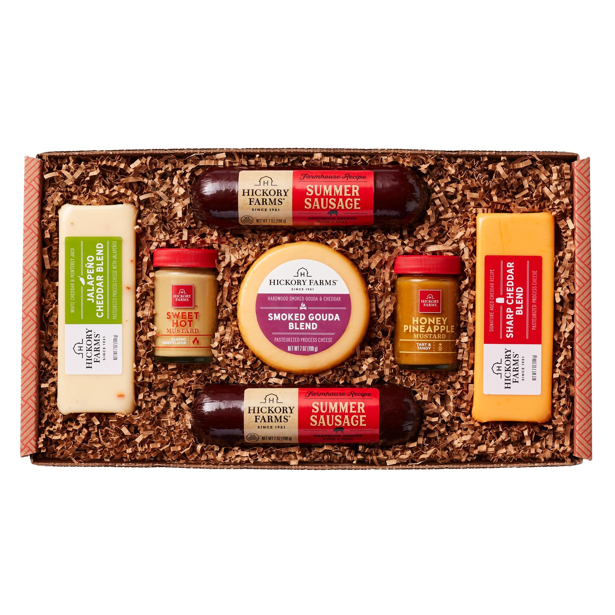 Hickory Farms Farmhouse Meat and Cheese Food Gift Basket (Large) - Box Set | ...