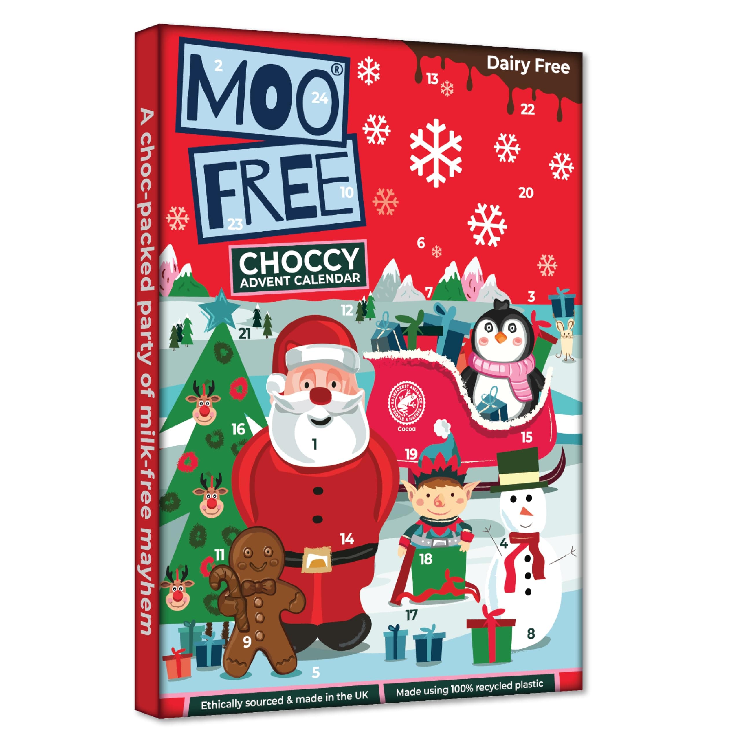 Xmas Milk Chocolate Advent Calendar 70 g