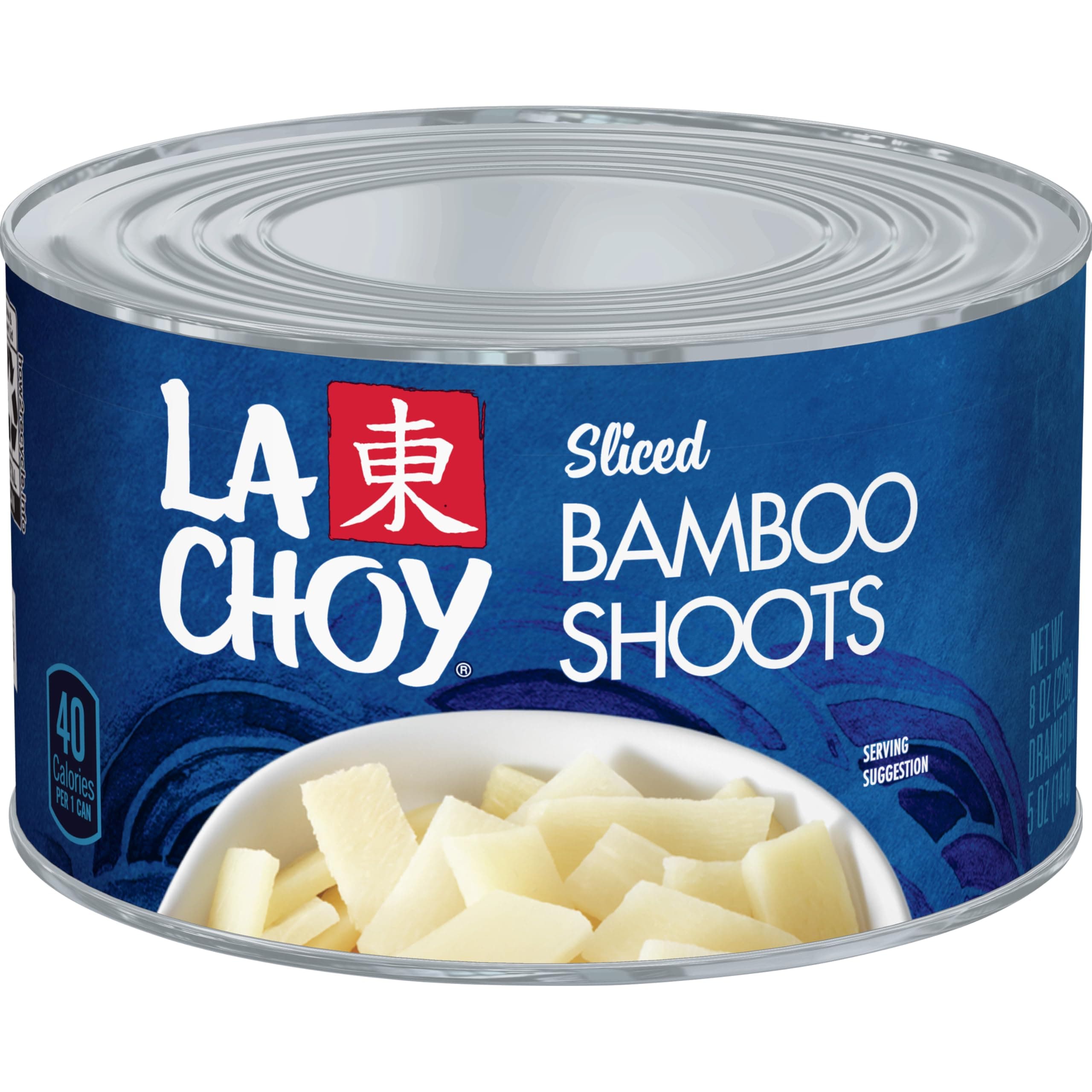 Sliced Bamboo Shoots, 8 oz Can
