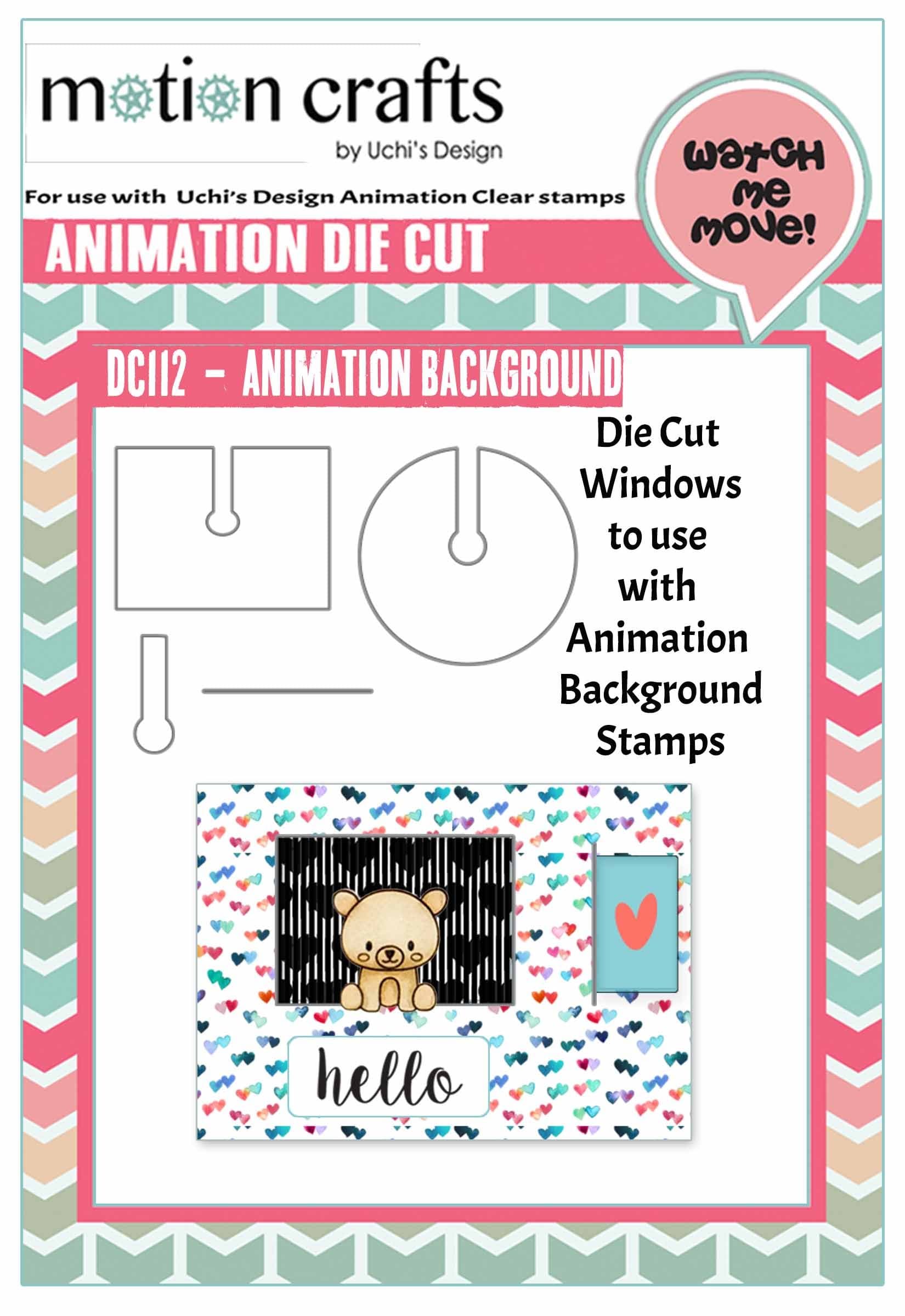 Motion Crafts Stamps and Dies (Background Die)