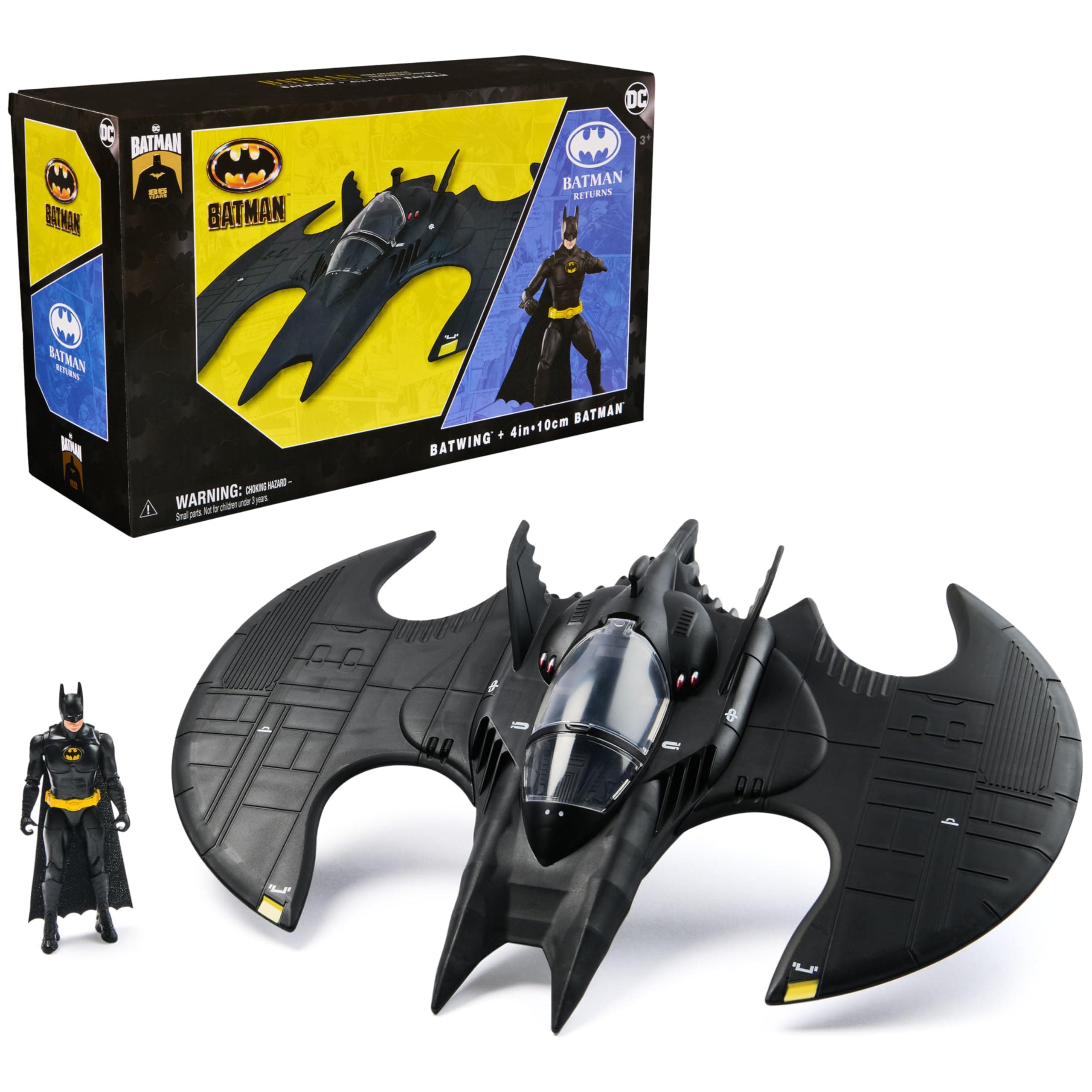DC Toy Vehicle 85th 4in Batwing and Fig