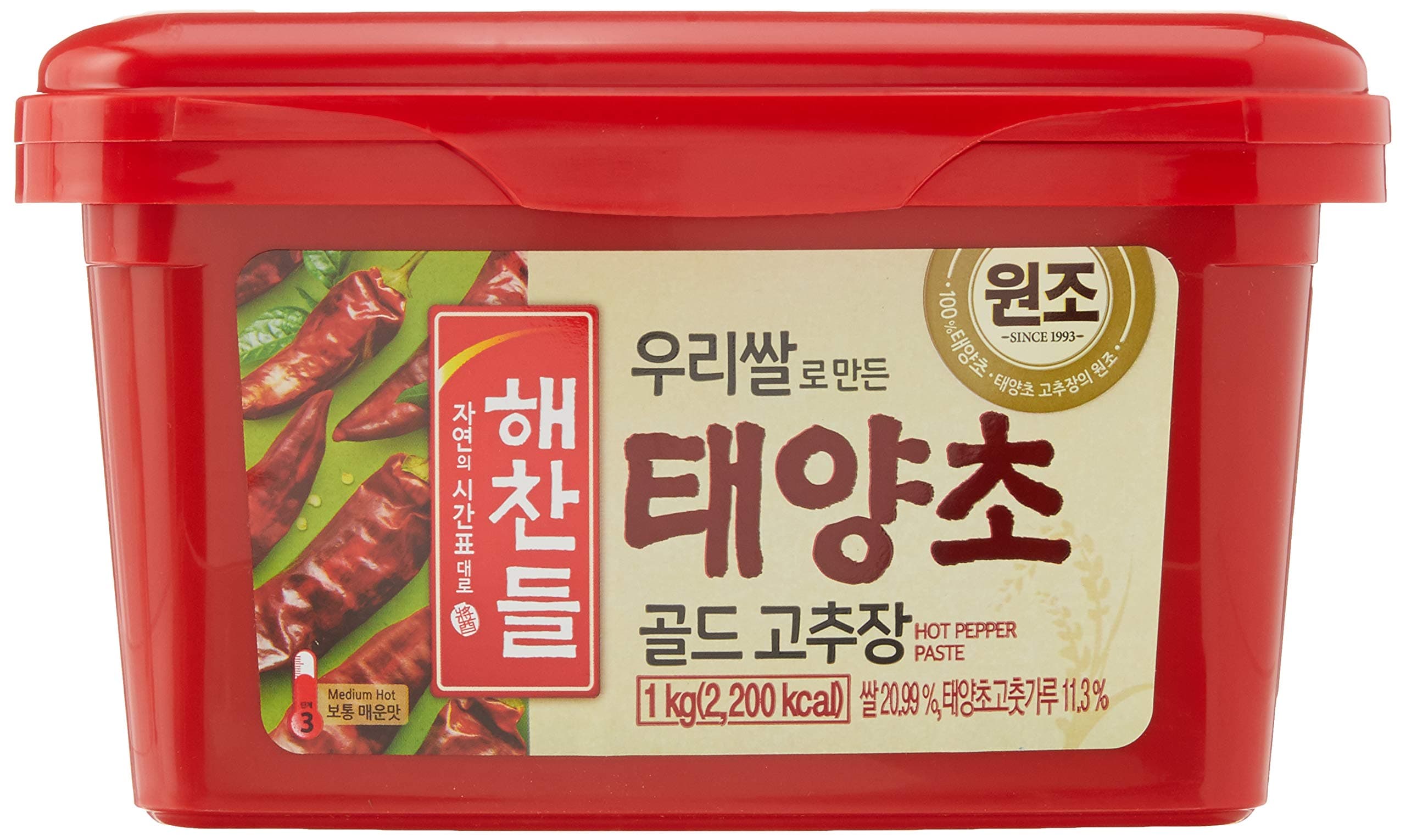 Cheil Jedang Red Pepper Paste (Taeyang Cho Gold) 1kg
