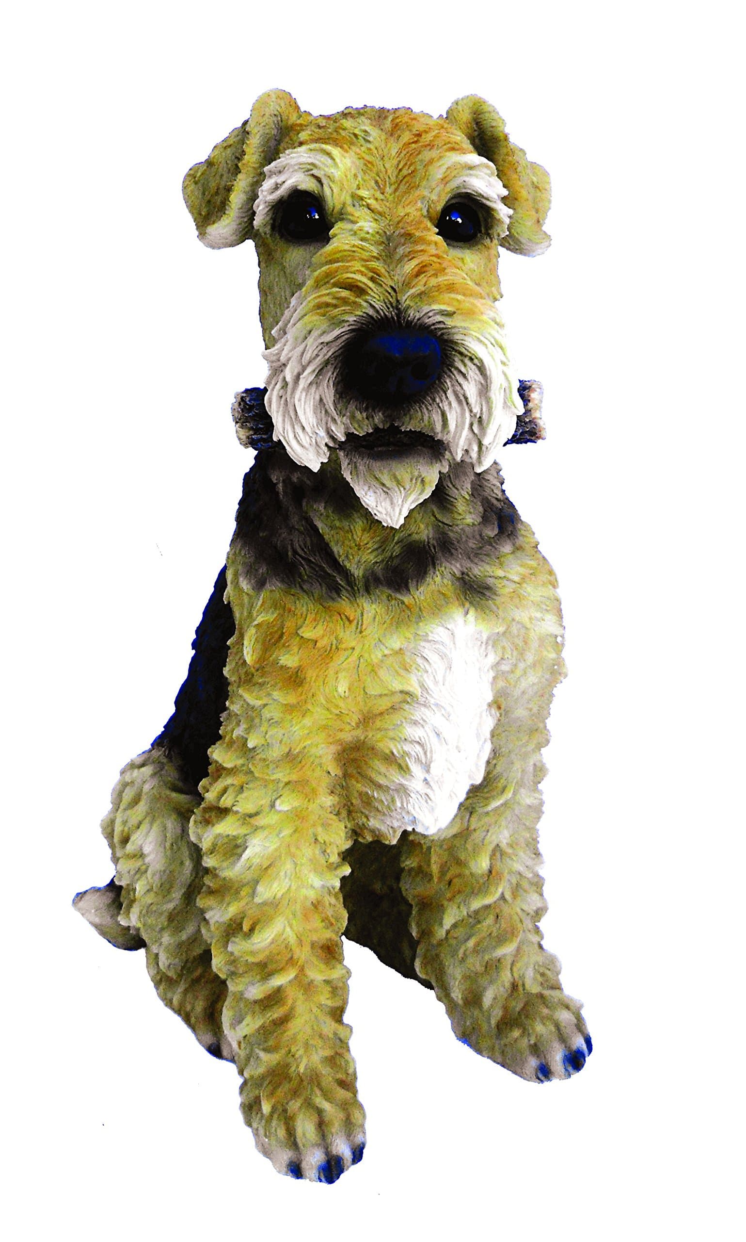 Vivid Arts X-Large Size A Real Life Airedale Ornament