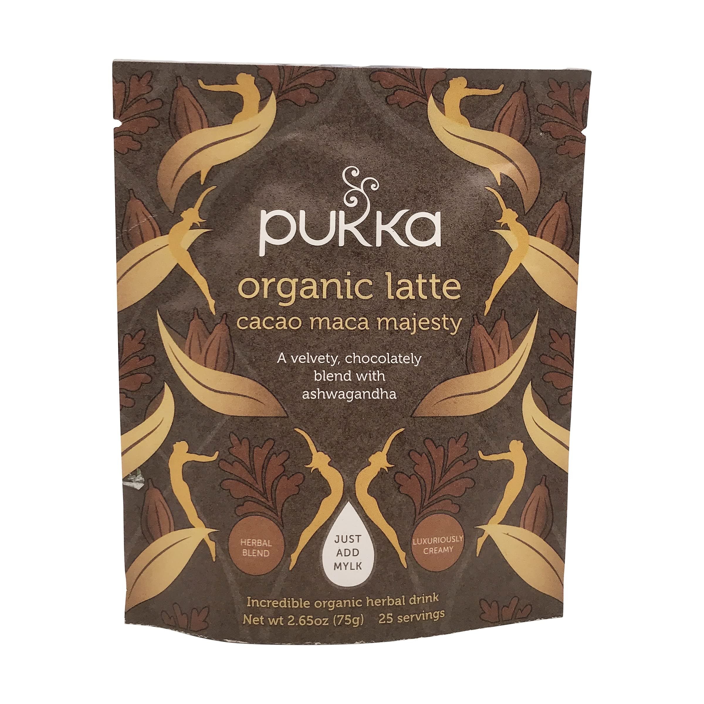 Pukka Organic Herbal Latte Cacao Maca Majesty 2.65 oz