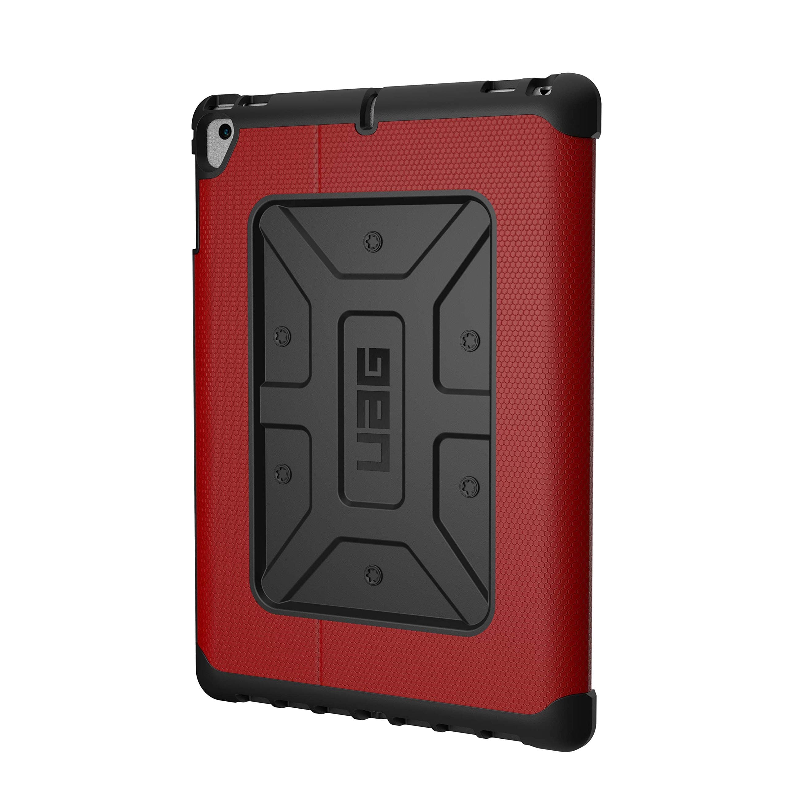 URBAN ARMOR GEAR UAG Folio iPad 9.7 (2017 5th Gen & 2018 6th Gen), iPad Pro 9.7, iPad Air 1/Air 2 Metropolis Feather-Light Rugged [Magma] Military Drop Tested iPad Case