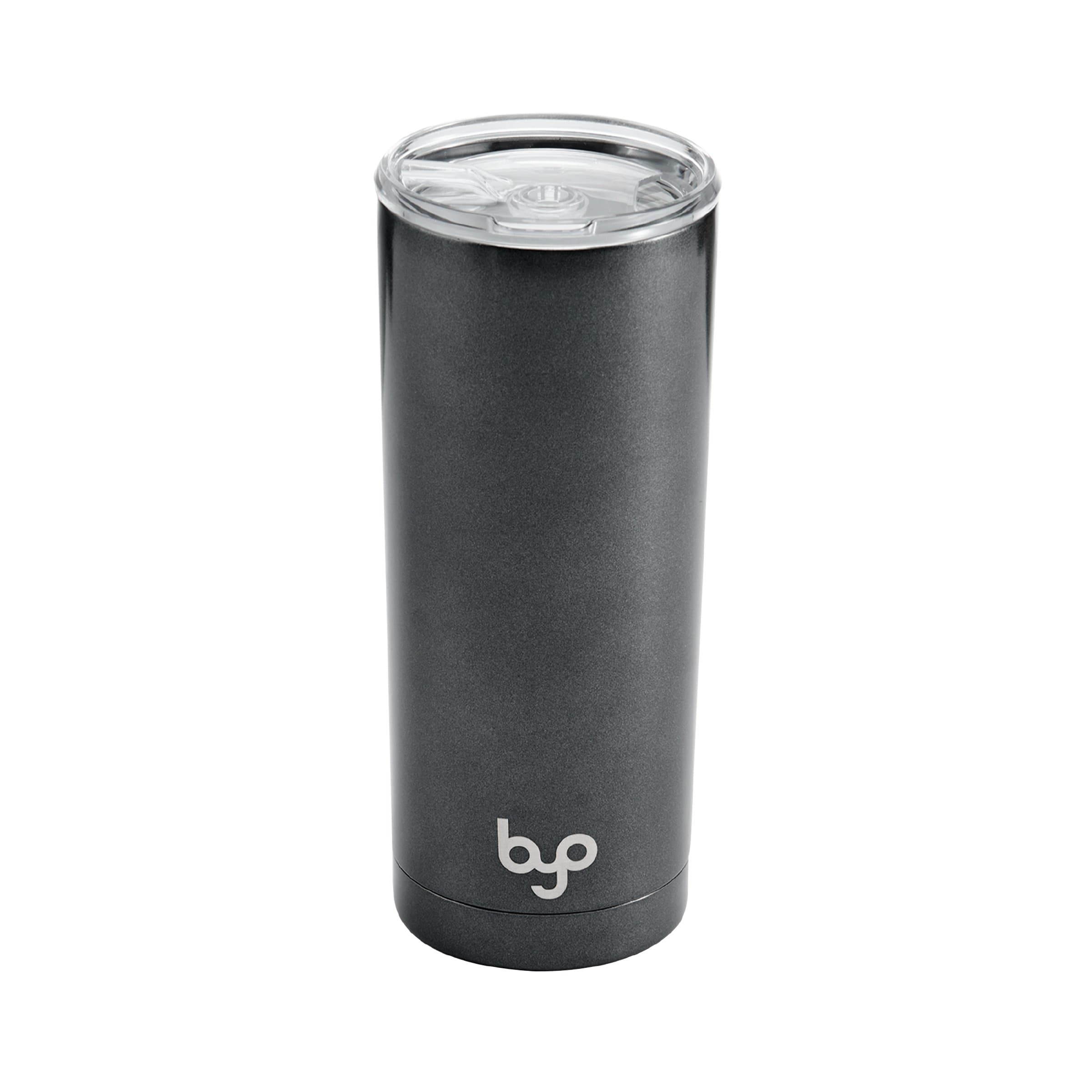 BYO by BUILT 20 Ounce Double Wall Stainless Steel Tumbler Gunmetal 5212988