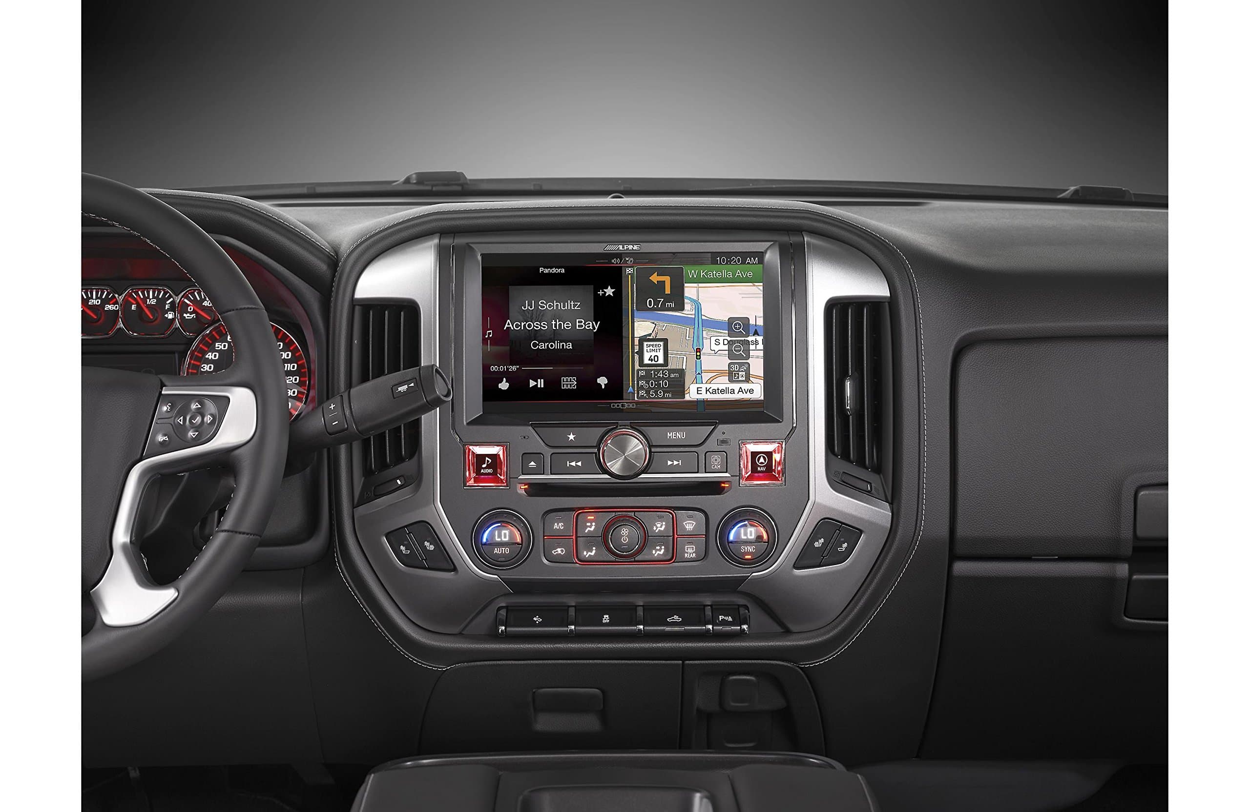Alpine Electronics X110-SRA in-Dash Restyle System for Chevrolet Silverado 2014-Up, 10"