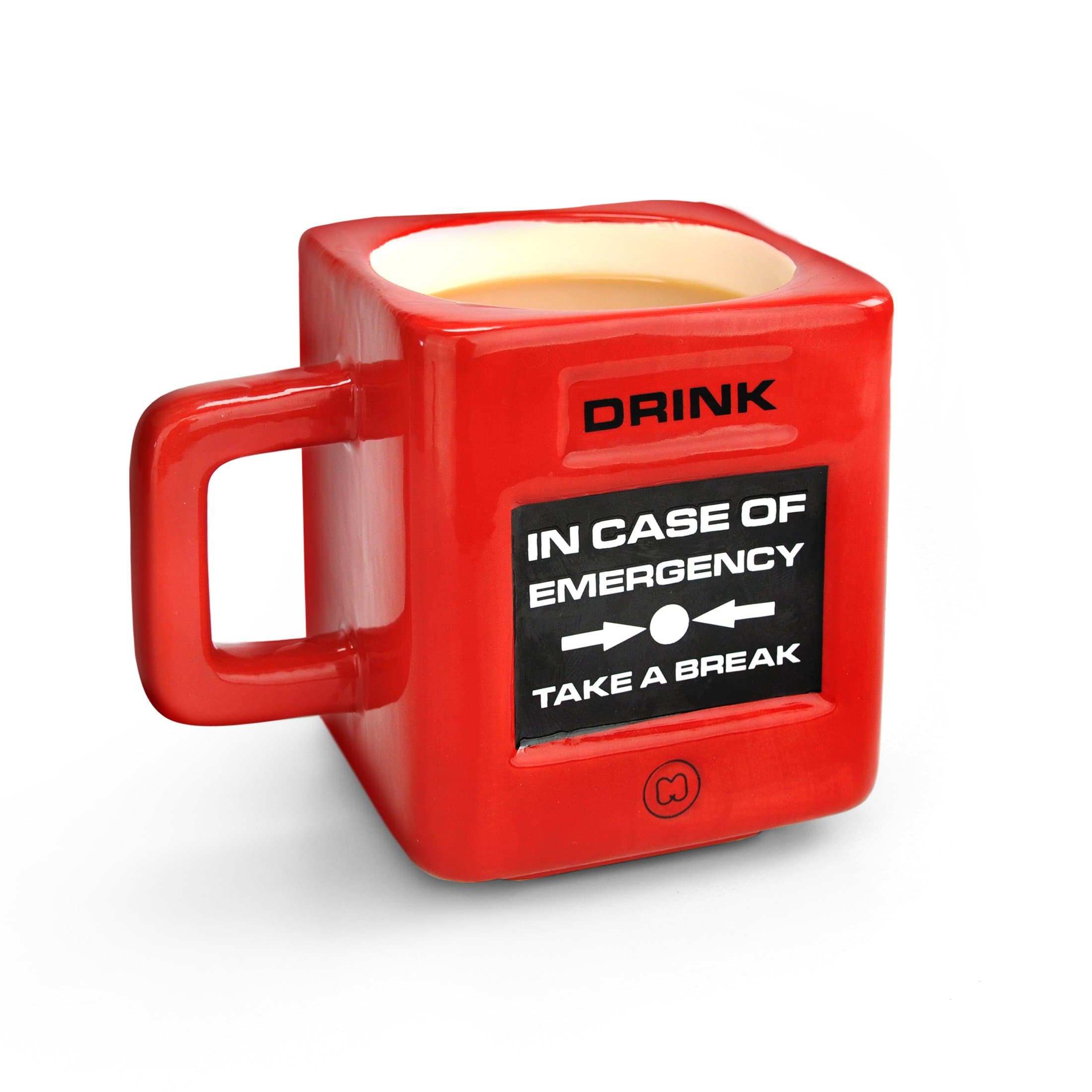 Mustard Coffee Tea Mug Cup - Red Take A Break