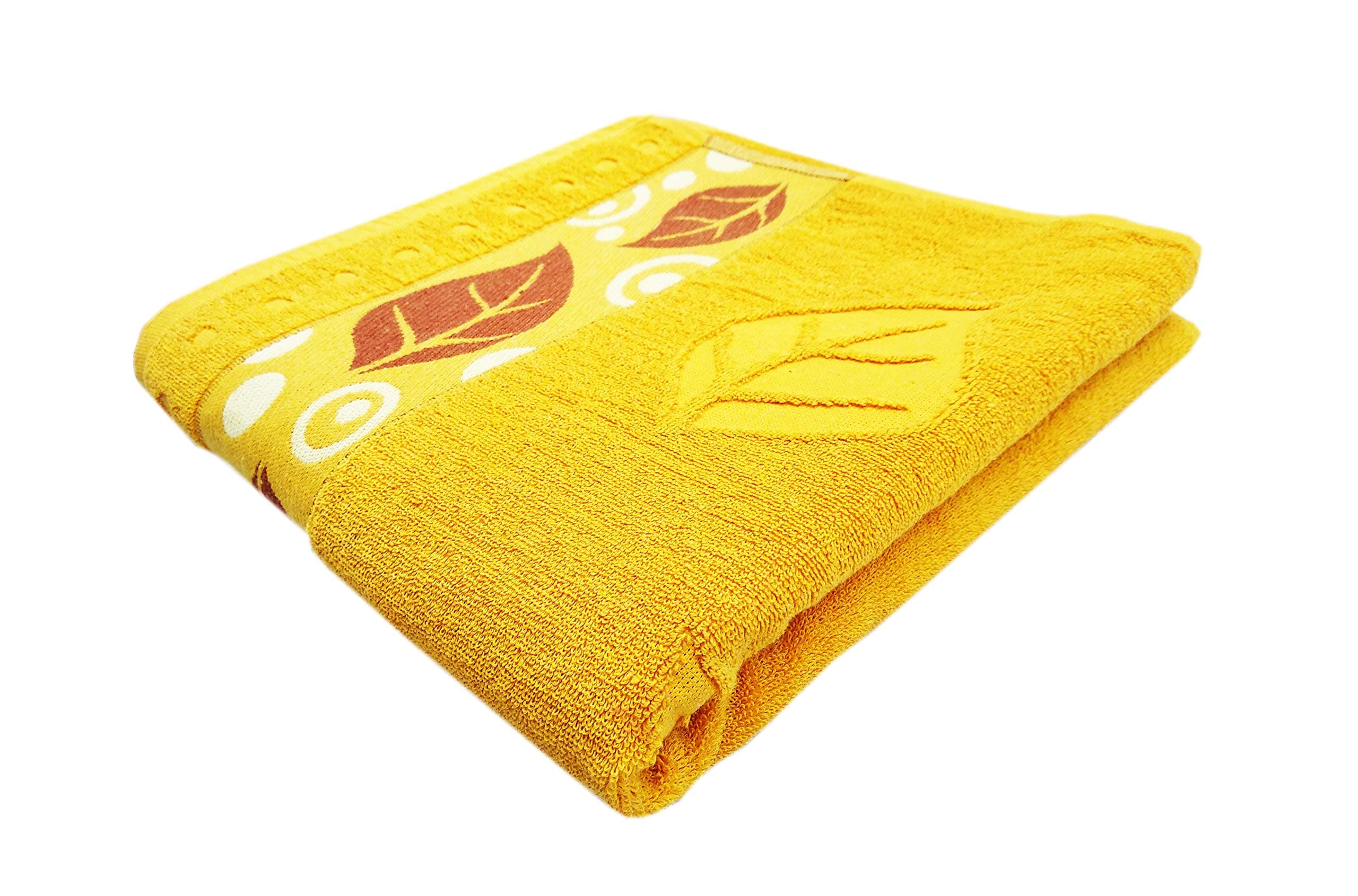 Soft & Cotton Premium Big Size Attractive Bathroom Bath Towels (Size: 29X58 inch_Multi Color_1 Piece)