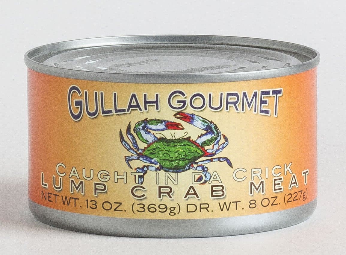 Gullah Gourmet Lump Crab Meat Canned 13oz 369g by Gullah Gourmet