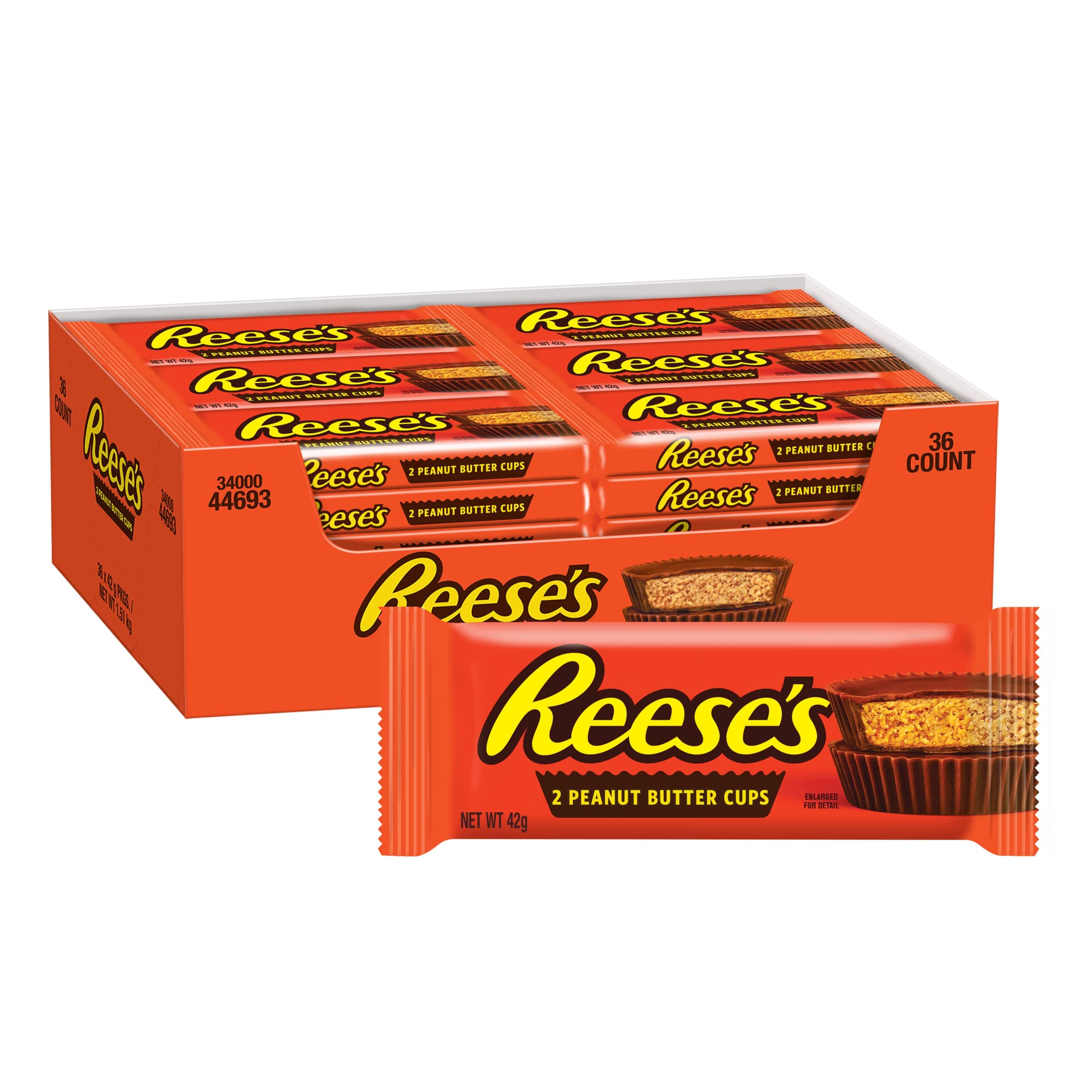 Reese's | Peanut Butter Cups, 36 x 42 g