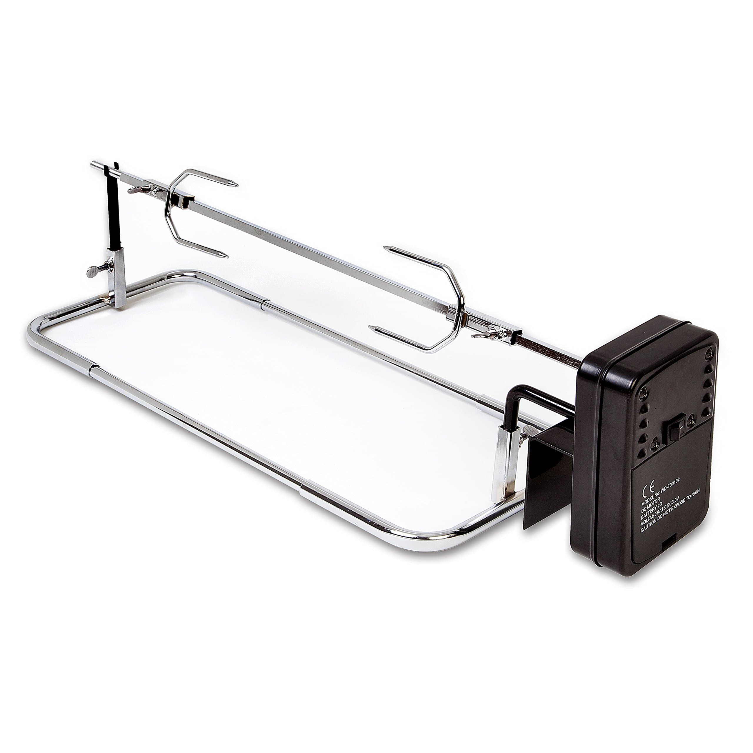 Lansdowne BBQ barbecue battery powered rotisserie spit