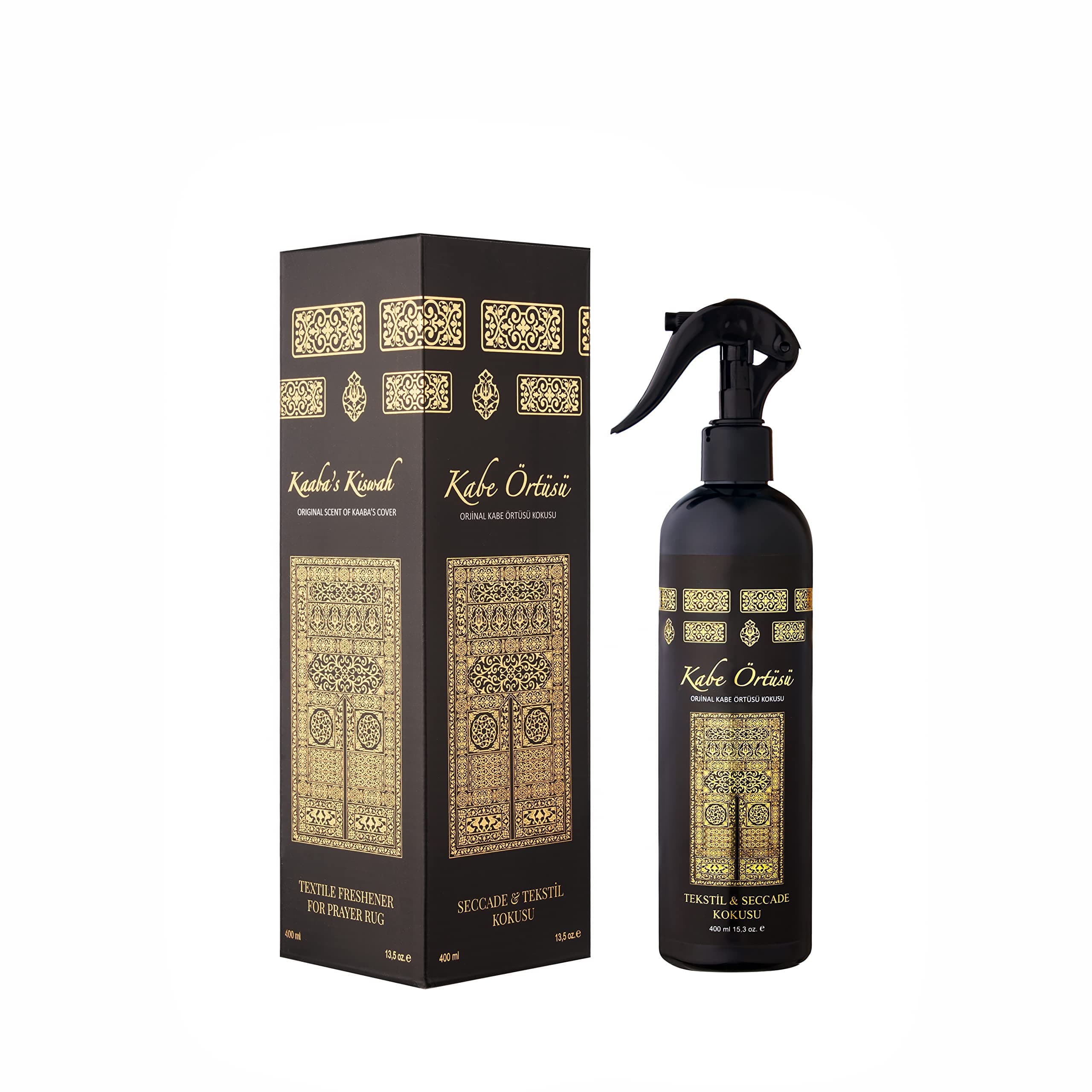 Sufi Scent of Kaaba's Cover - Kaabas Cover Essence - Sprey Home Fragrance - 13.5 oz (400 ml)