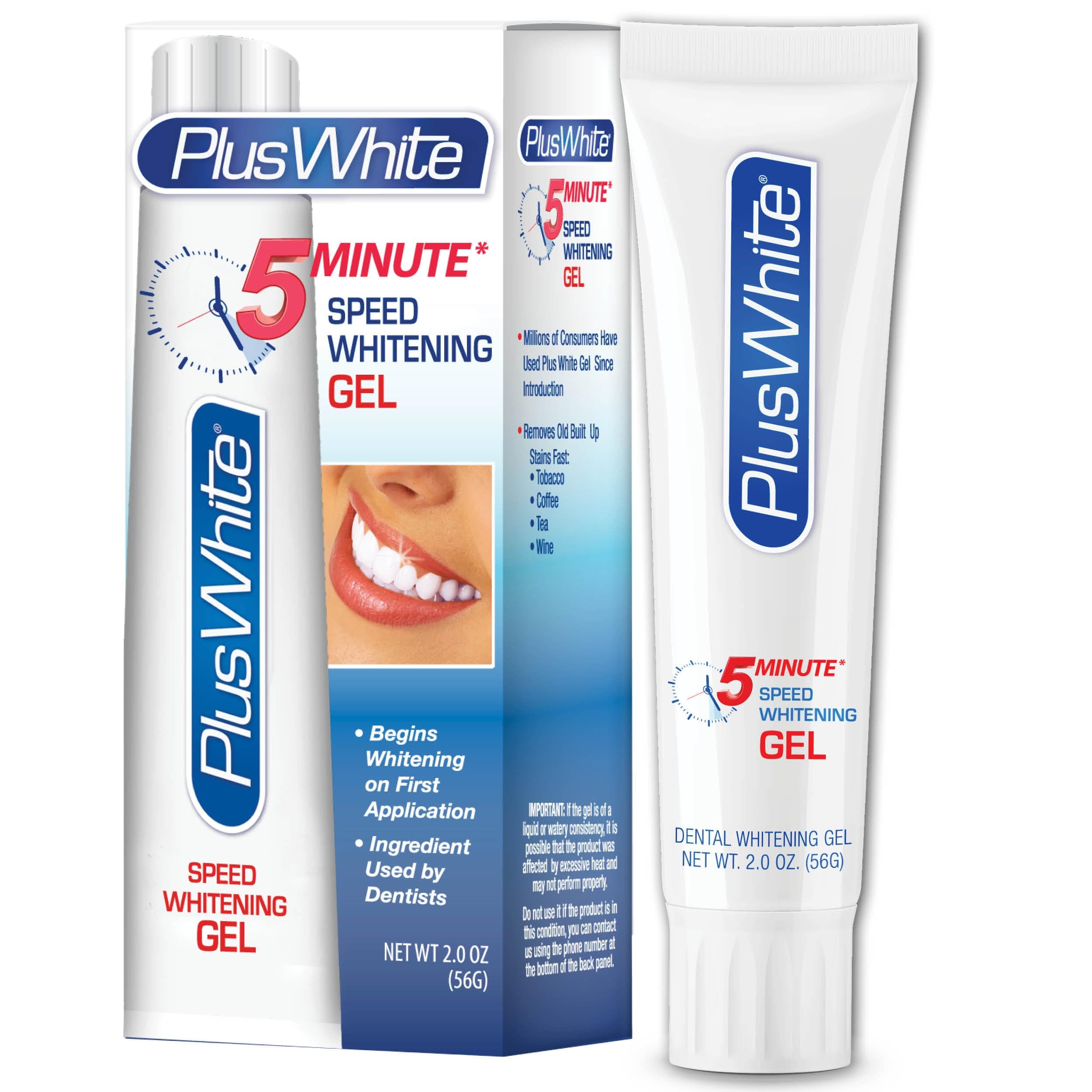 Speed Whitening Gel - Works in 5 Minutes - Professional Teeth Whitening w/Dentist Approved Ingredient (2 oz)