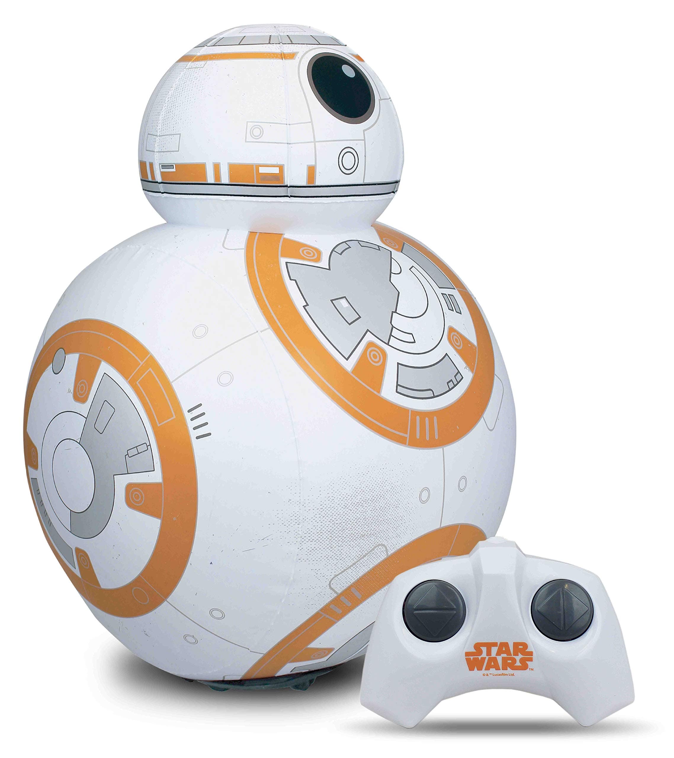 Bladez Inflatable Star Wars Droid BB-8 RC with Sound Mini Size (47 cm)