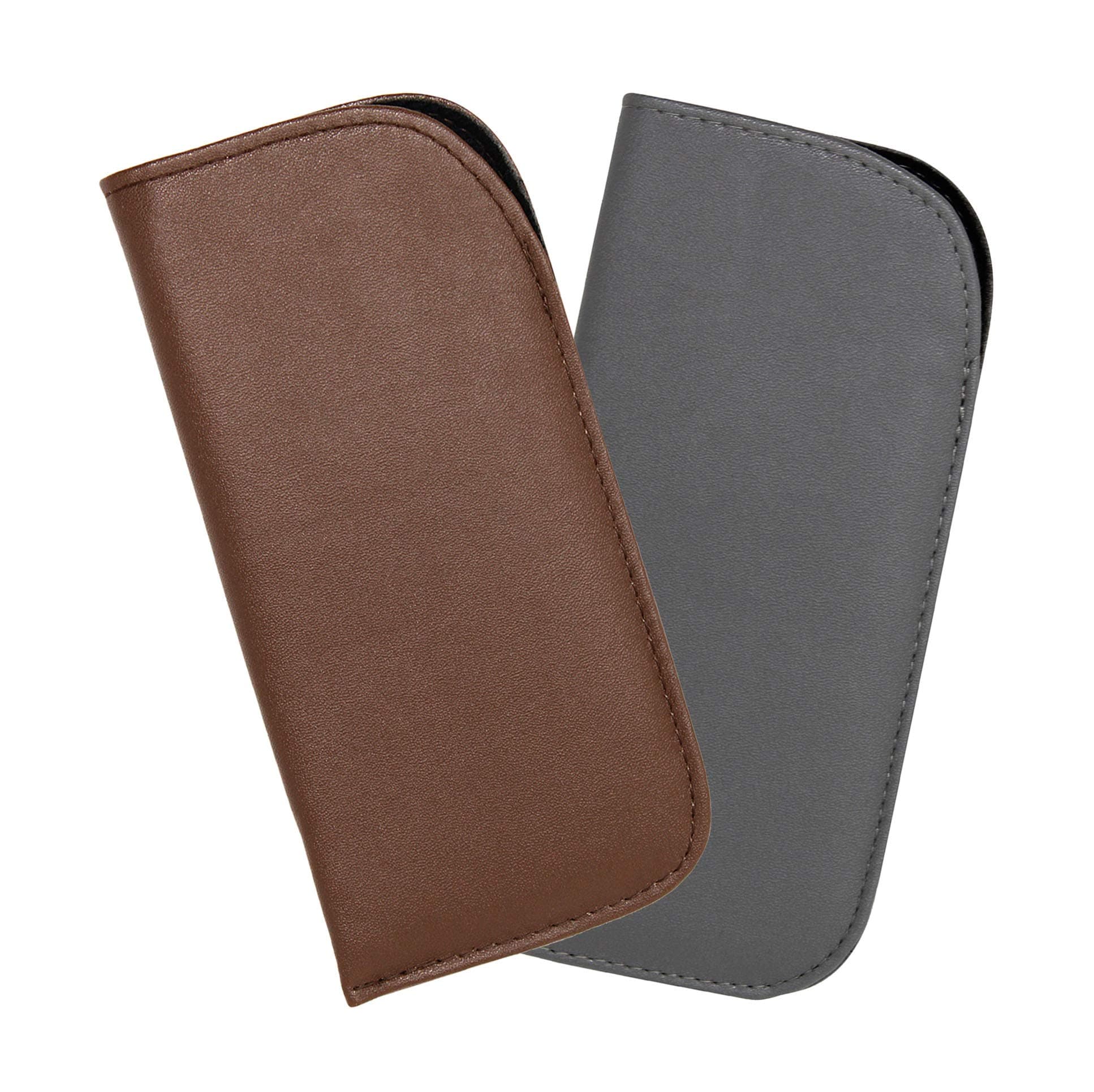 2 Pack Soft Eyeglass Slip Case For Women & Men In A Variety of Colors & Patterns