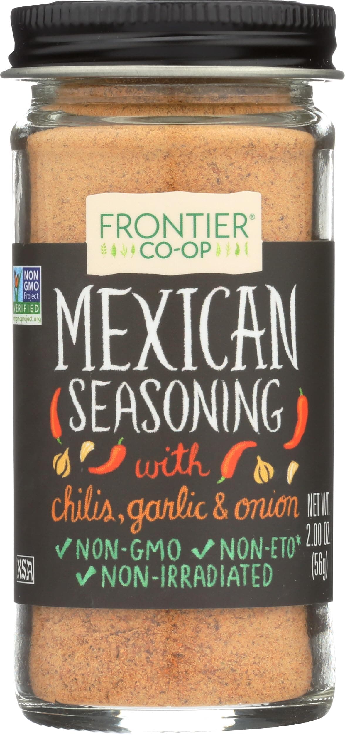 Frontier Seasoning Blends Salt-free Mexican Seasoning, 2-Ounce Bottle
