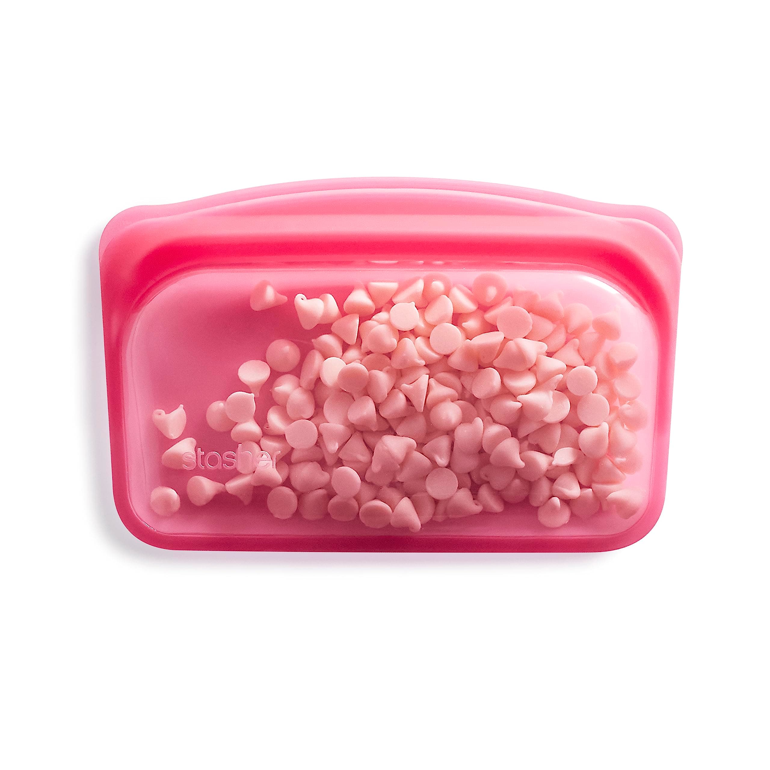 Stasher STMK06 Storage and Boxes , Raspberry, Silicone