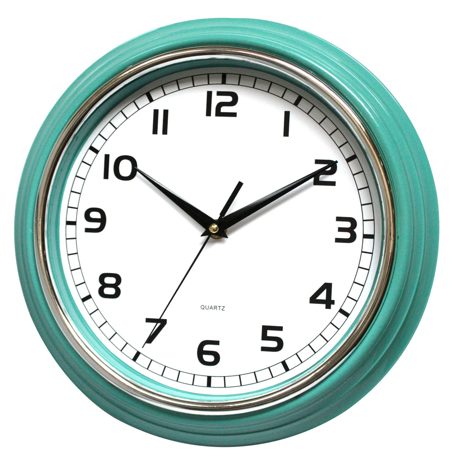 12 Inch Decorative Wall Clock Silent & Non Ticking - for Home, Kitchen, Office,Bathroom