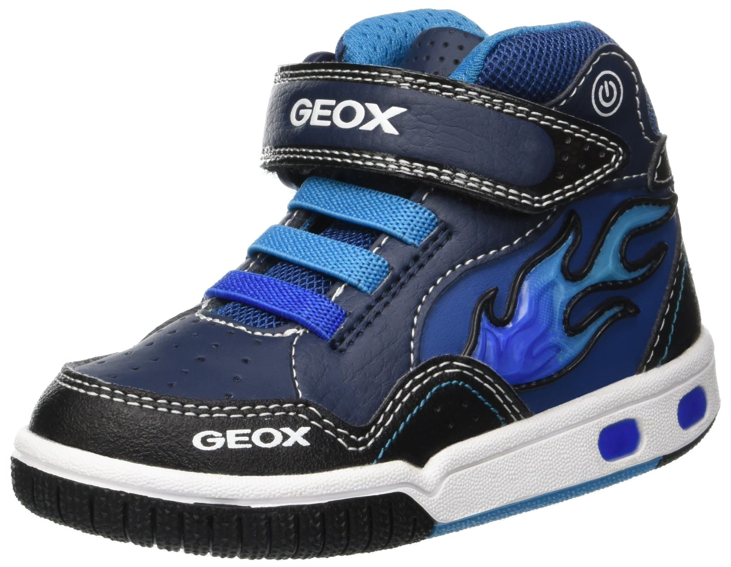 Geox Boy's Jr Gregg C Hi-Top Trainers
