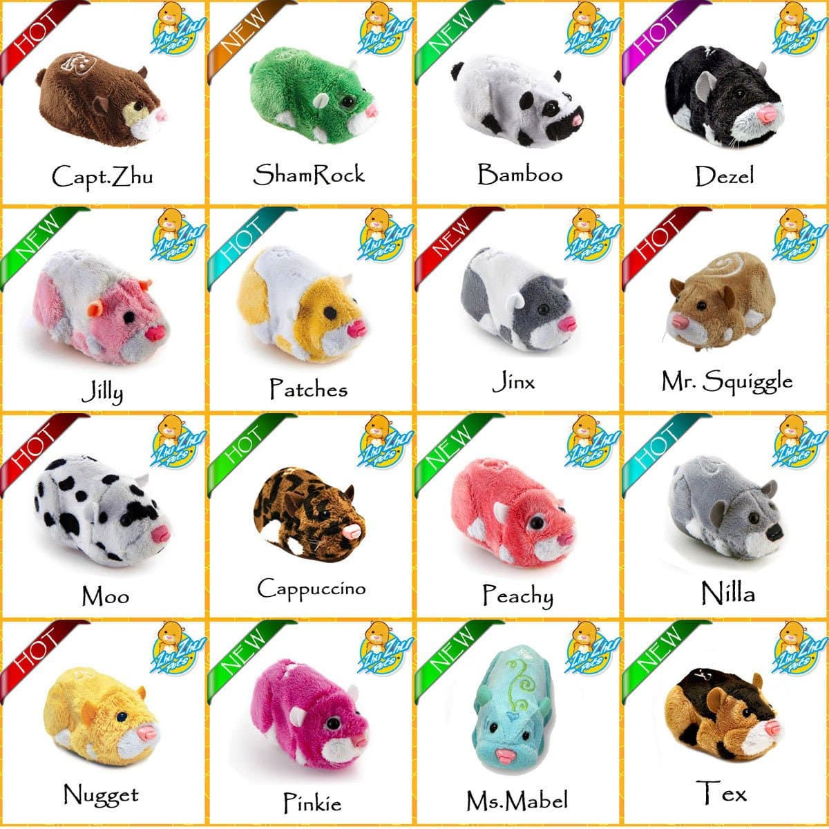 Character Options Zhu Zhu Pets Hamster