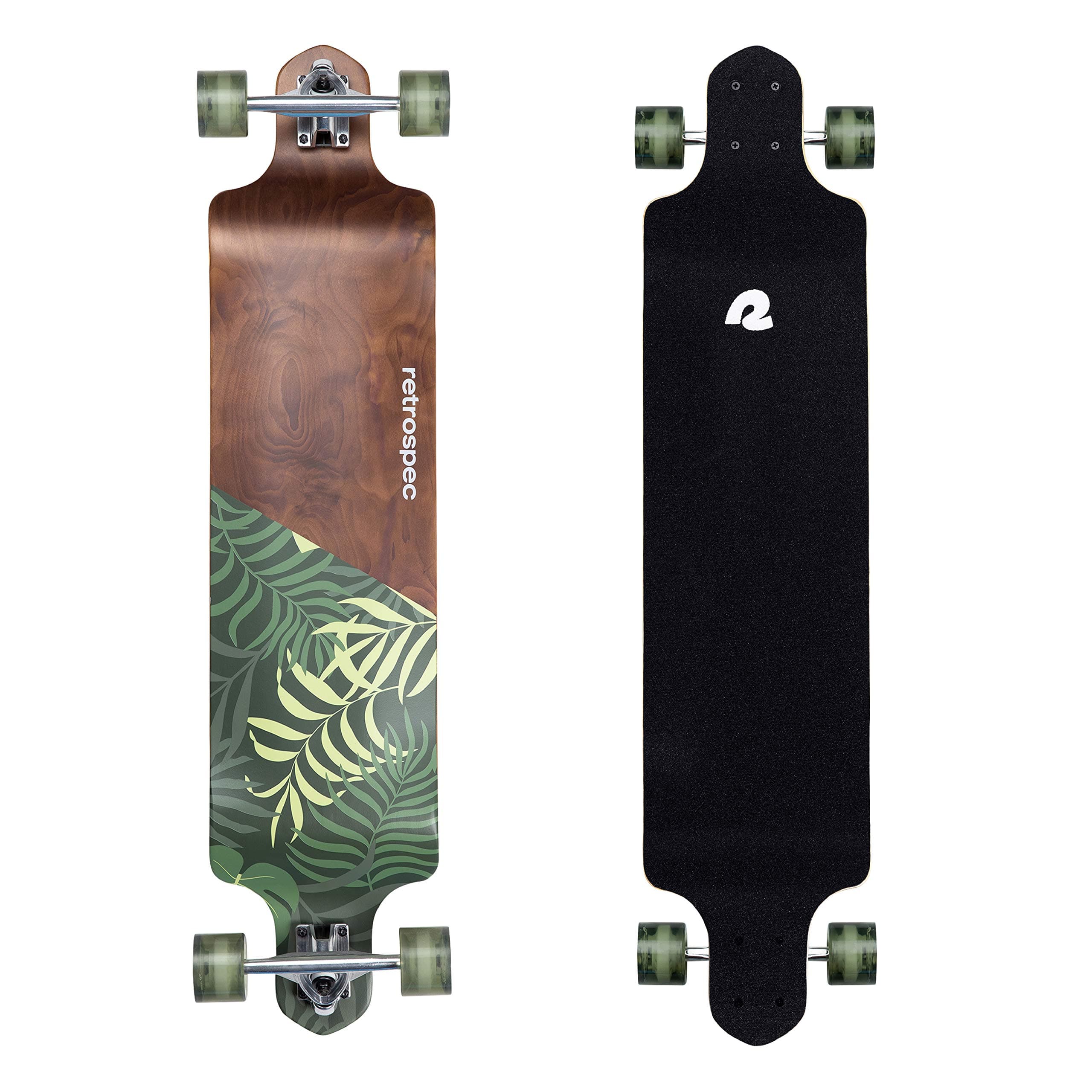 Retrospec Ten Toes Board Emporium Unisex Adult The Drops Drop Down Longboard Dropdown Skateboard Longboard