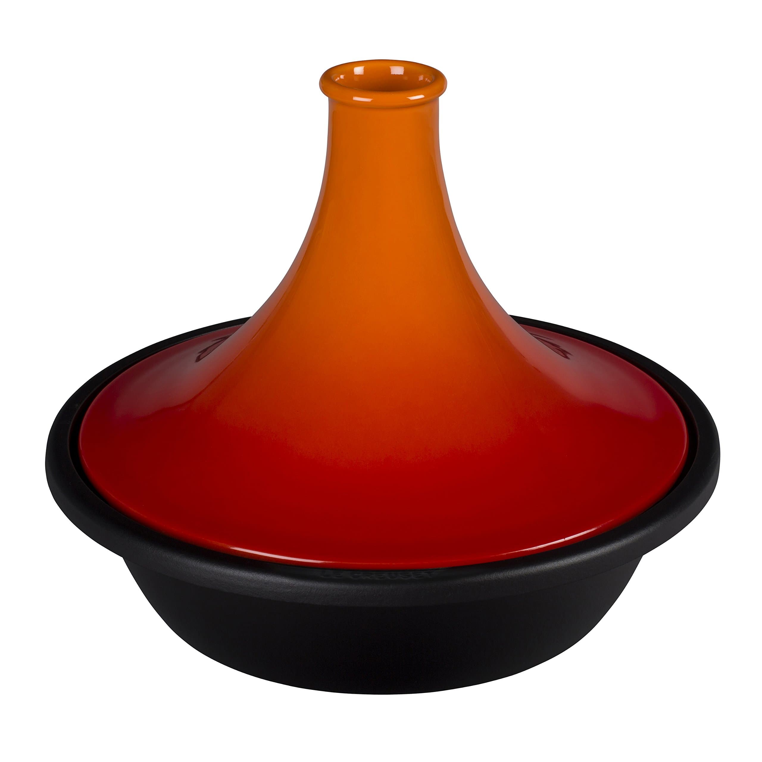 Le Creuset of America Enameled Cast Iron Moroccan Tagine, 4 3/4-Quart, Flame