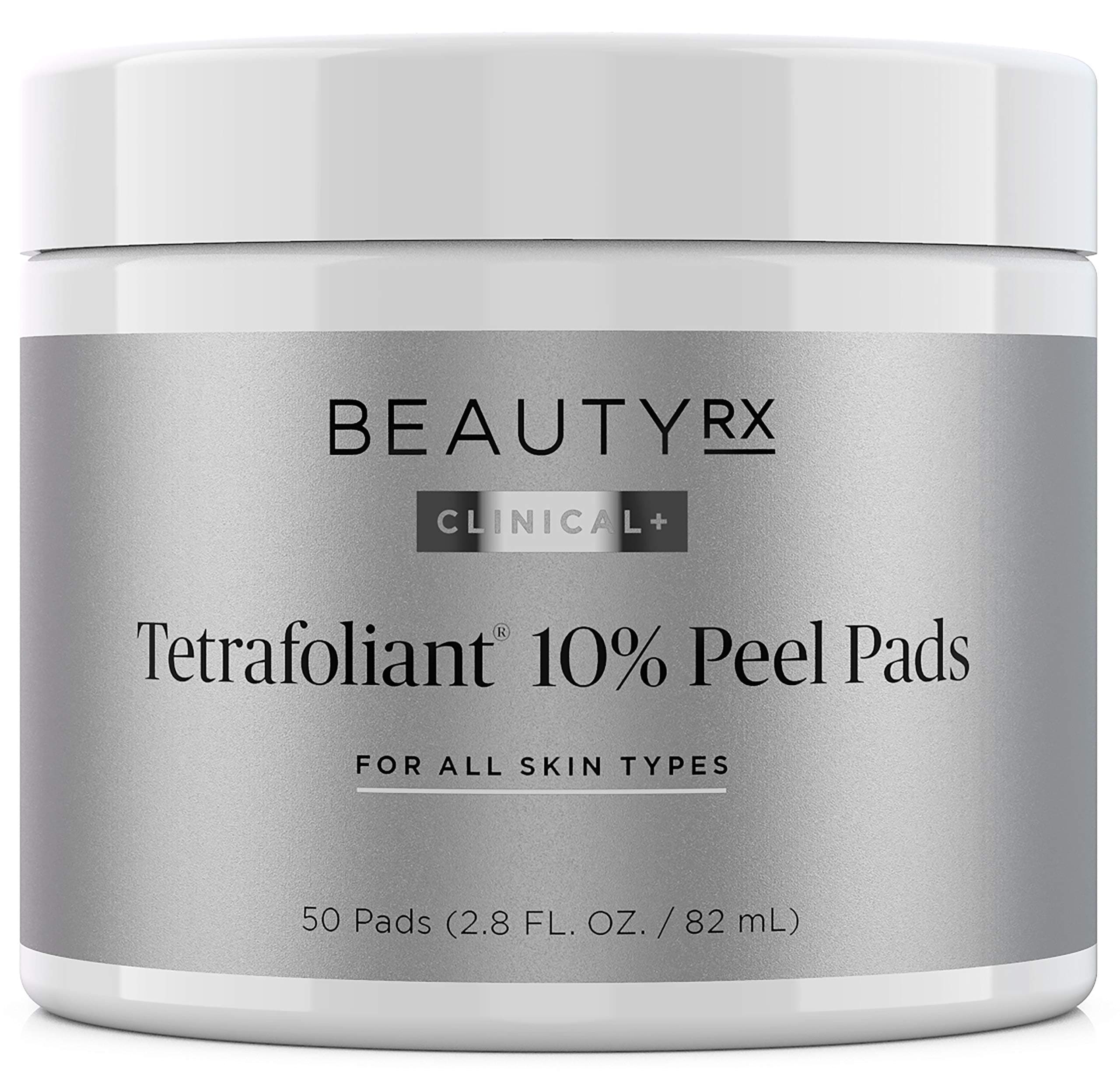 BeautyRx by Dr. SchultzAdvanced 10% Glycolic Acid Peel Pads for Fine Lines, Wrinkles, Uneven Skin Tone & Texture