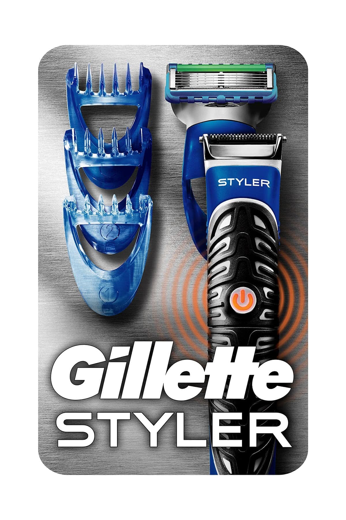 Gillette Fusion Proglide Styler, Beard Trimmer & Power Razor, 1 Count