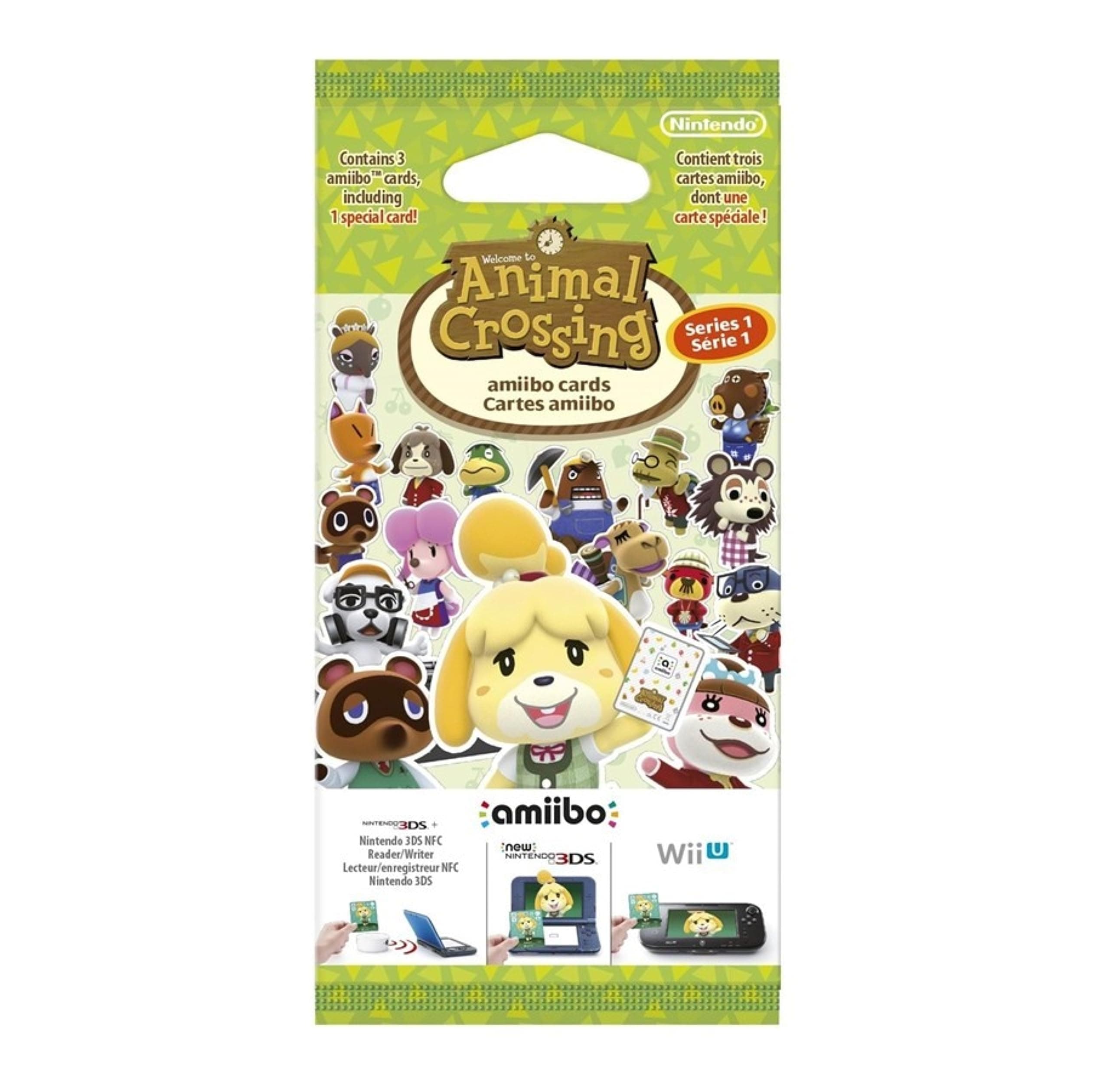 Animal Crossing: Happy Home Designer Amiibo 3 Card Pack (Series 1) /3DS