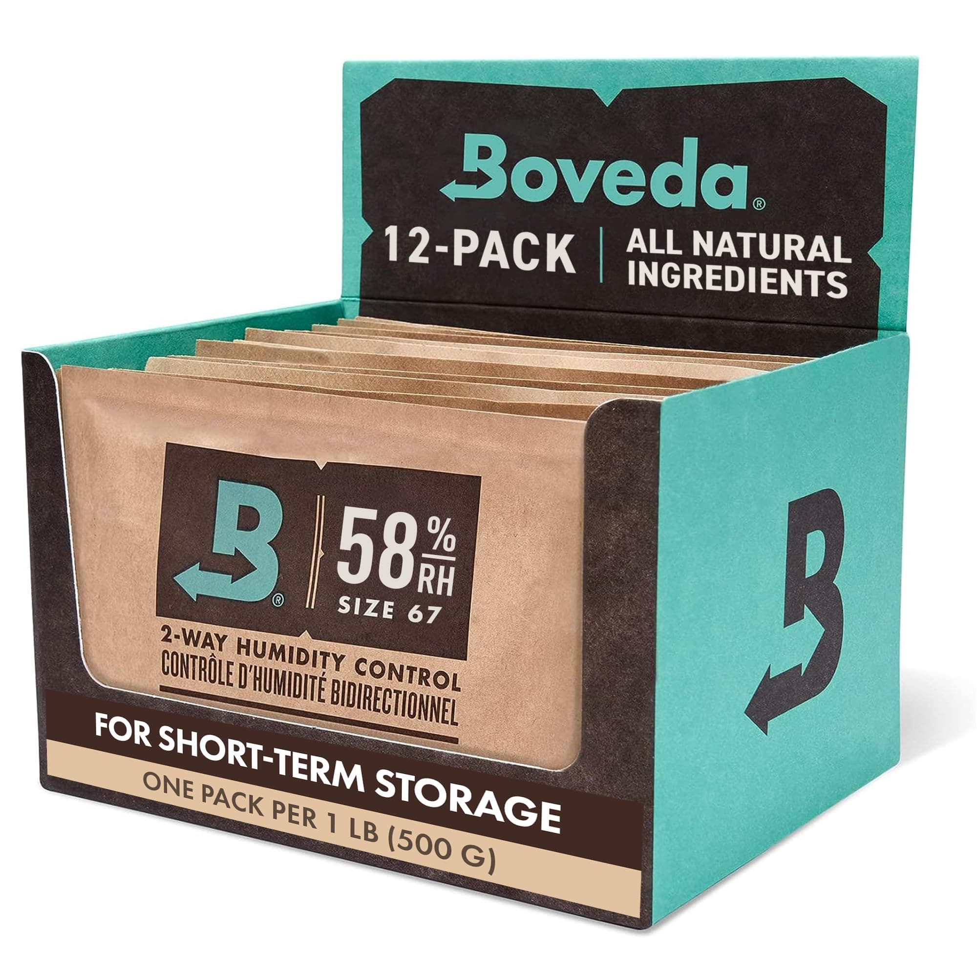 Boveda 58%, Size 67, 12 Count