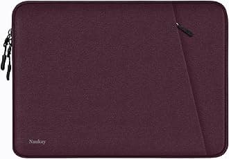 Laptop Sleeve Bag 13.3 inch, Shockproof Protective Computer Cover with Accessories Pocket, Laptop Case Compatible with MacBook Air/Pro 13-13.3 inch, Compatible for MacBook Pro 14 inch, Magenta
