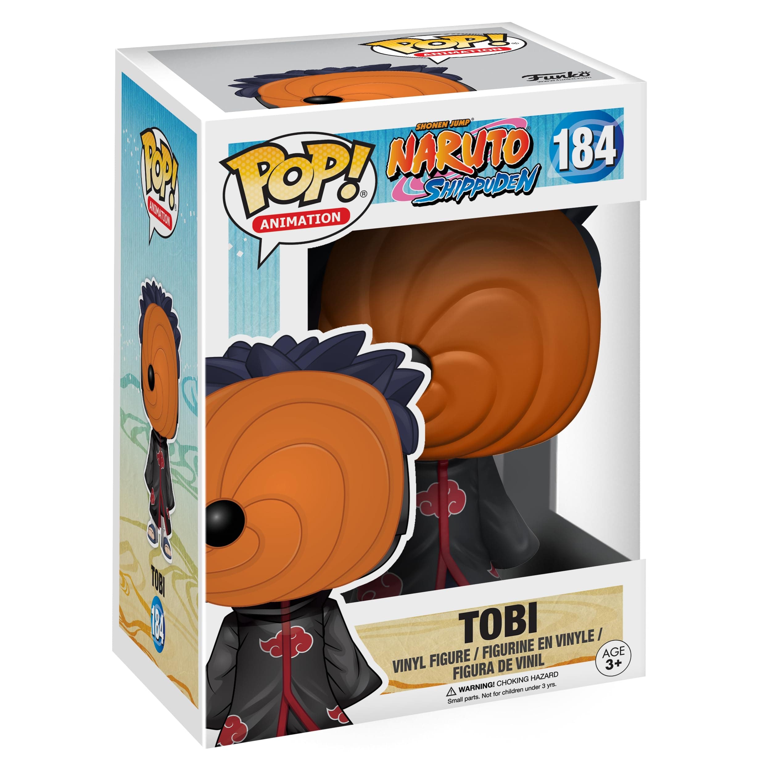 POP Anime: Naruto Shippuden Tobi Toy Figure, Multicolor, One Size