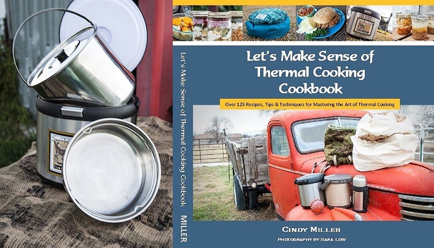 Saratoga Jack 7lt Thermal Cooker with Thermal Cooking Cookbook