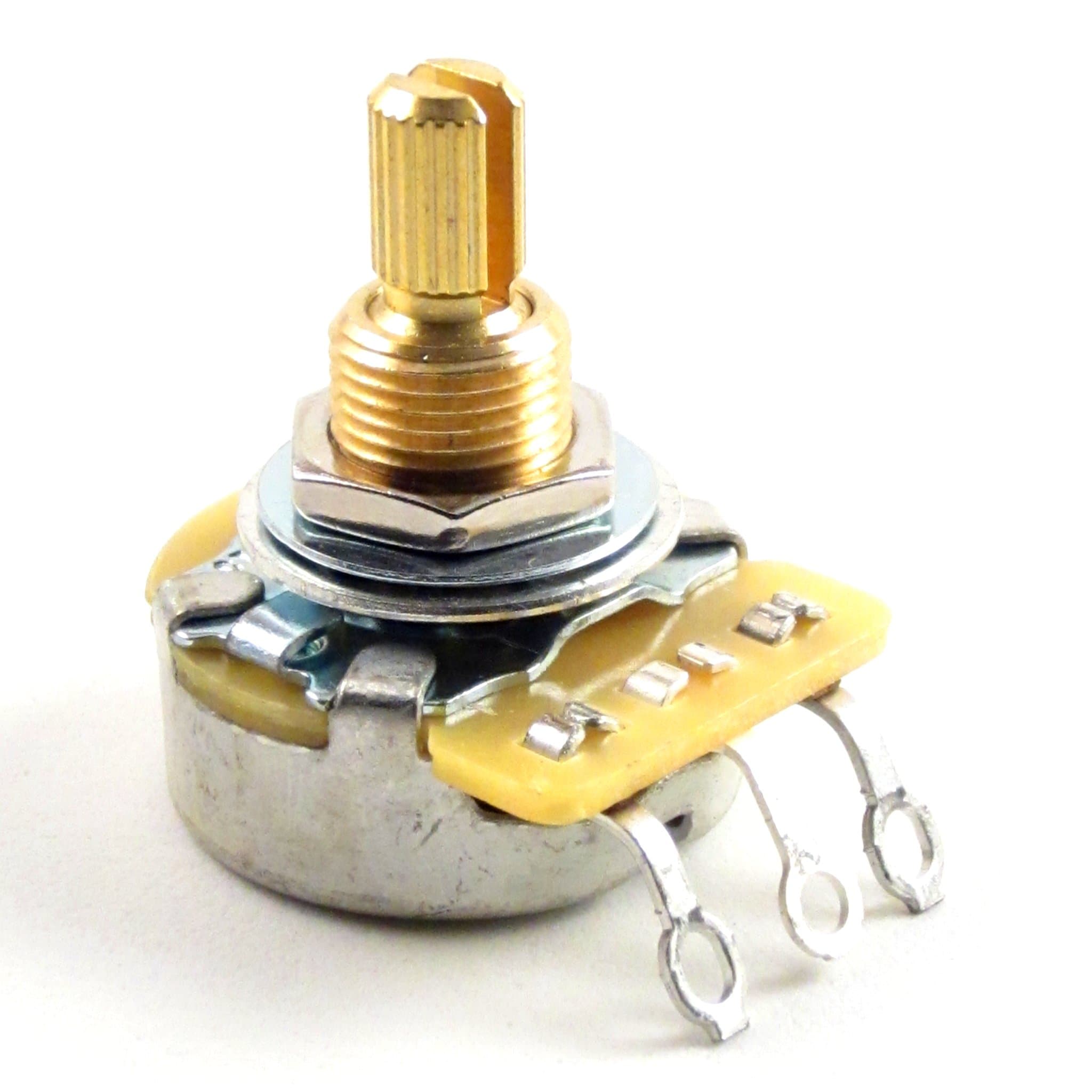 CTS 450G 500K Split Shaft Potentiometer Audio Taper 10% Tolerance