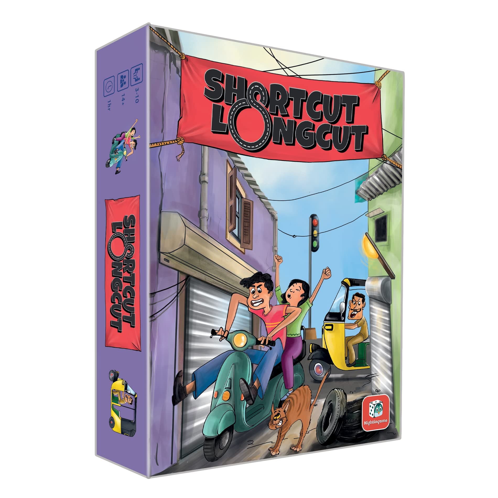 - Shortcut Longcut Card Game for College Friends and Family (3-10 Players), Made in India, Desi Travel Game, Fun and Fast for Adult,pack of 1