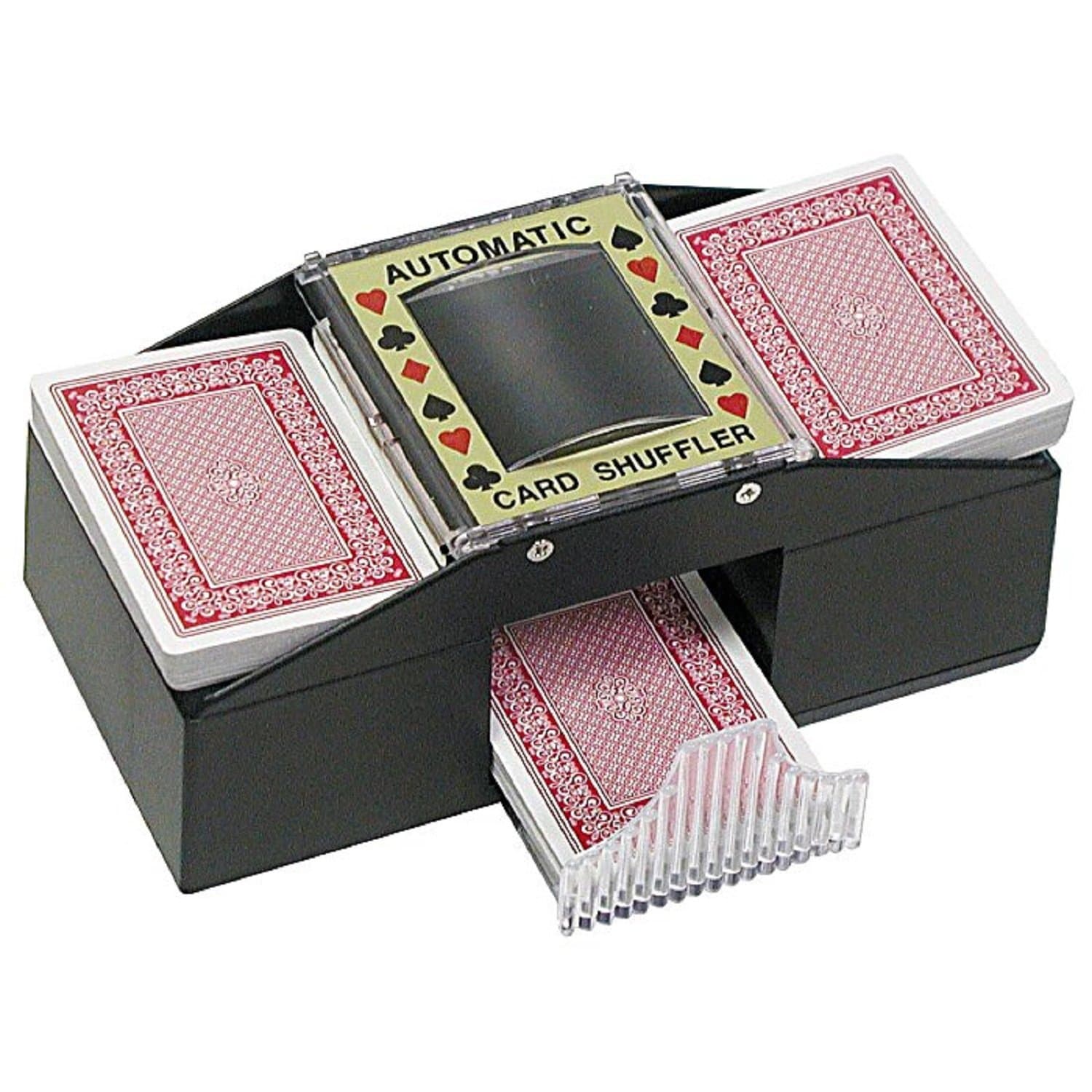 Great Automatic Card Shuffler - No More Cheating! Great Gift Idea for Someone Who Likes to Play Cards, Perfect for Christmas, Birthdays, Mothers/Fathers Day