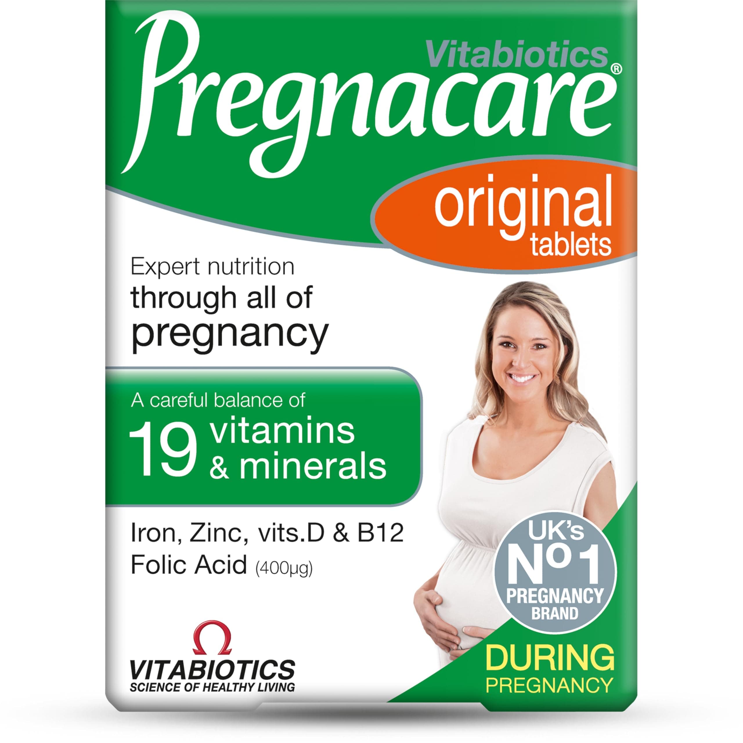 RESSYYT Vitabiotics Pregnacare Original Tablets x 90