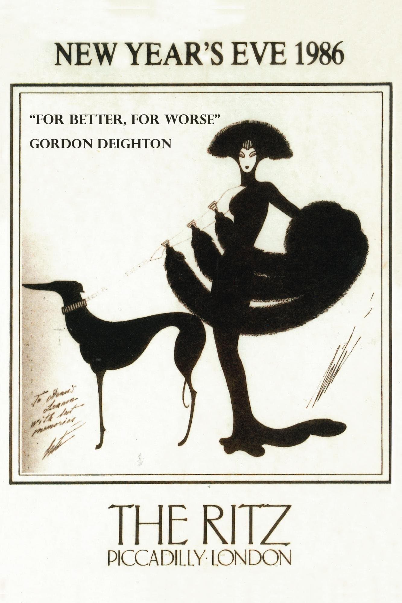 "For Better, For Worse": a memoir of Gordon Deighton