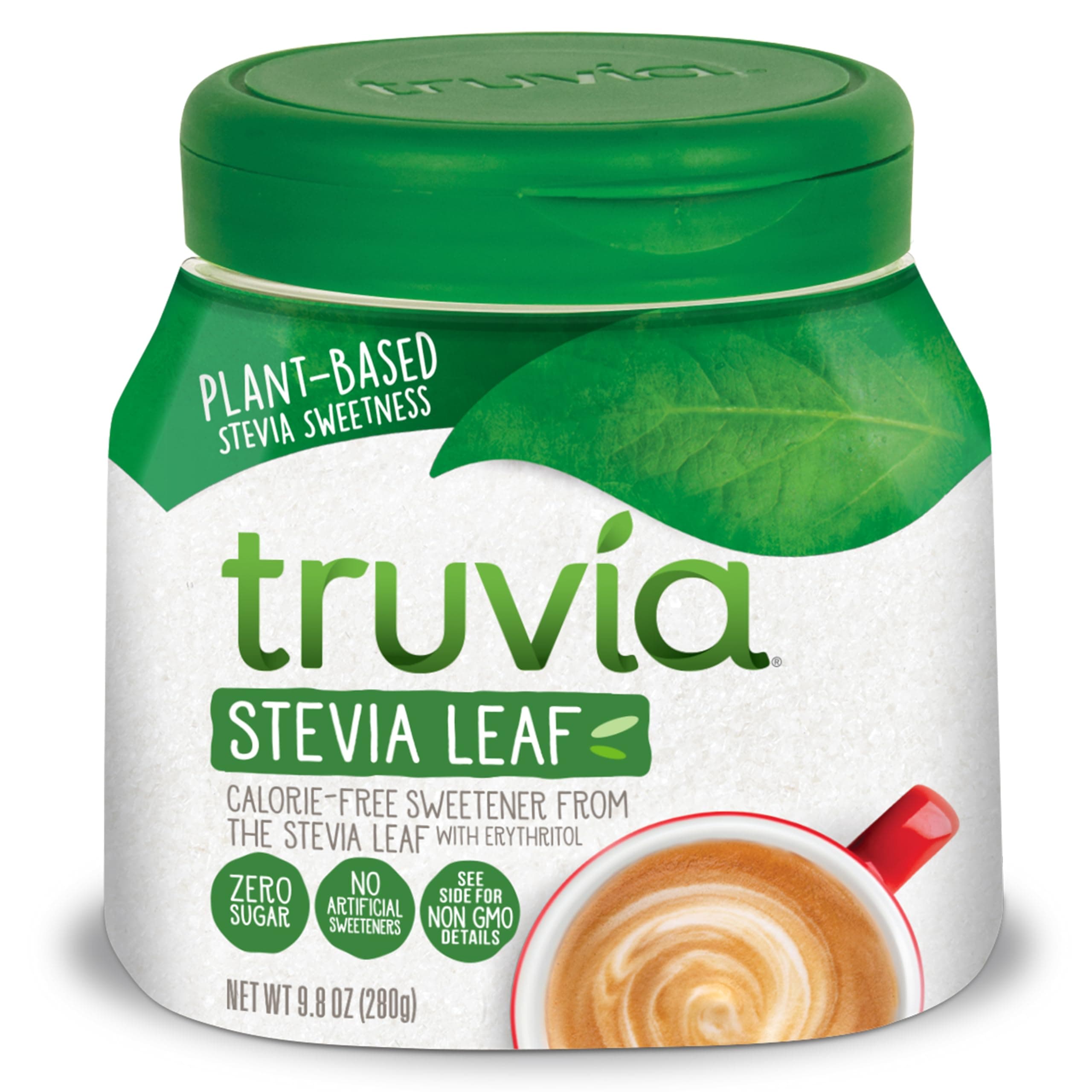 Truvia Original Calorie-Free Sweetener from the Stevia Leaf Spoonable (9.8 Ounce Stevia Jar)