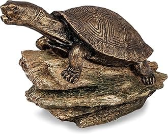 Aquascape Turtle On Log Spitter Fountain for Pond and Garden, 78371